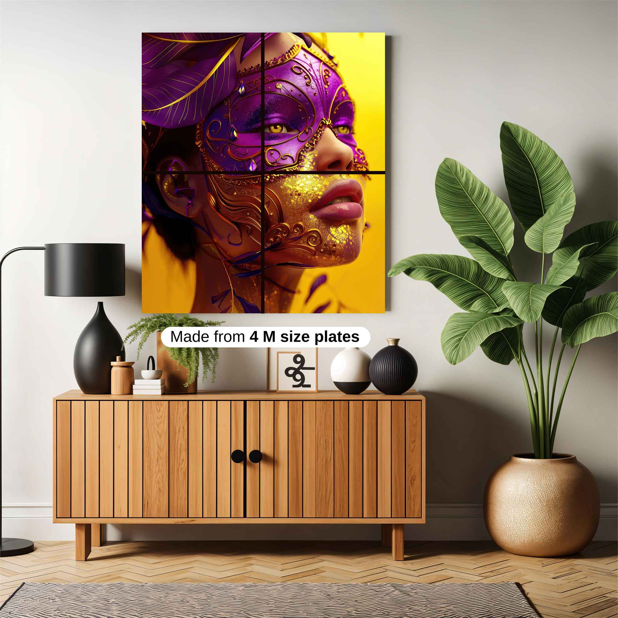 Masquerade Enigma Safe Wall Magnetic / M