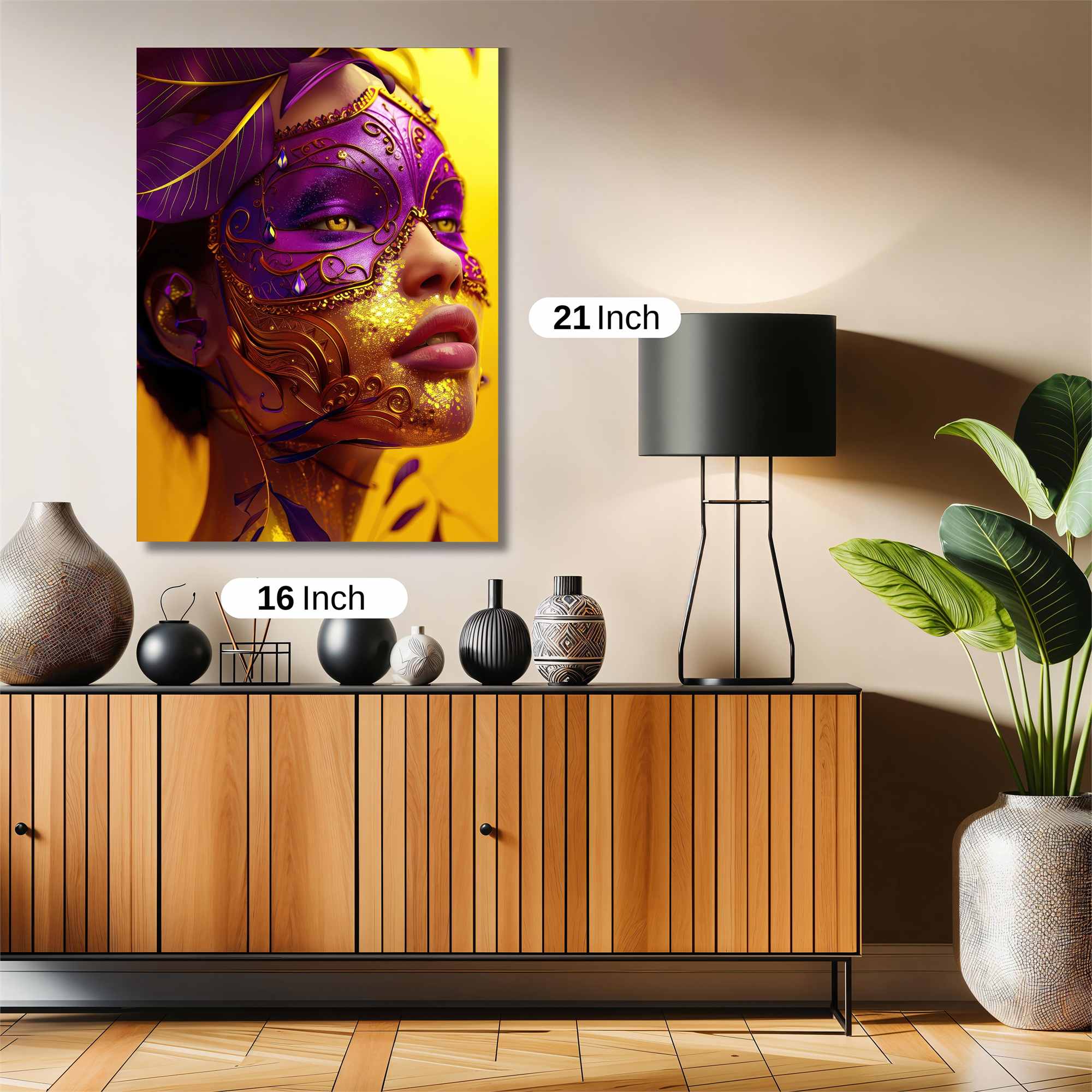 Masquerade Enigma Safe Wall Magnetic / M