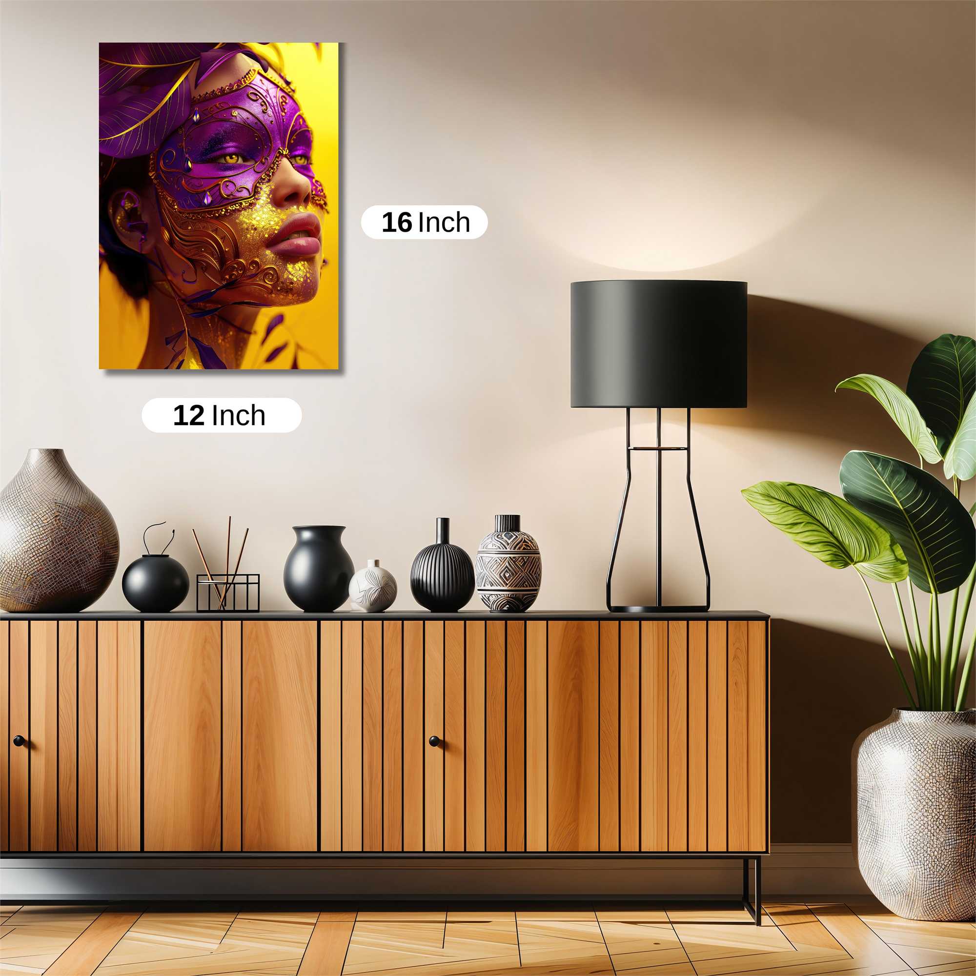 Masquerade Enigma Safe Wall Magnetic / M