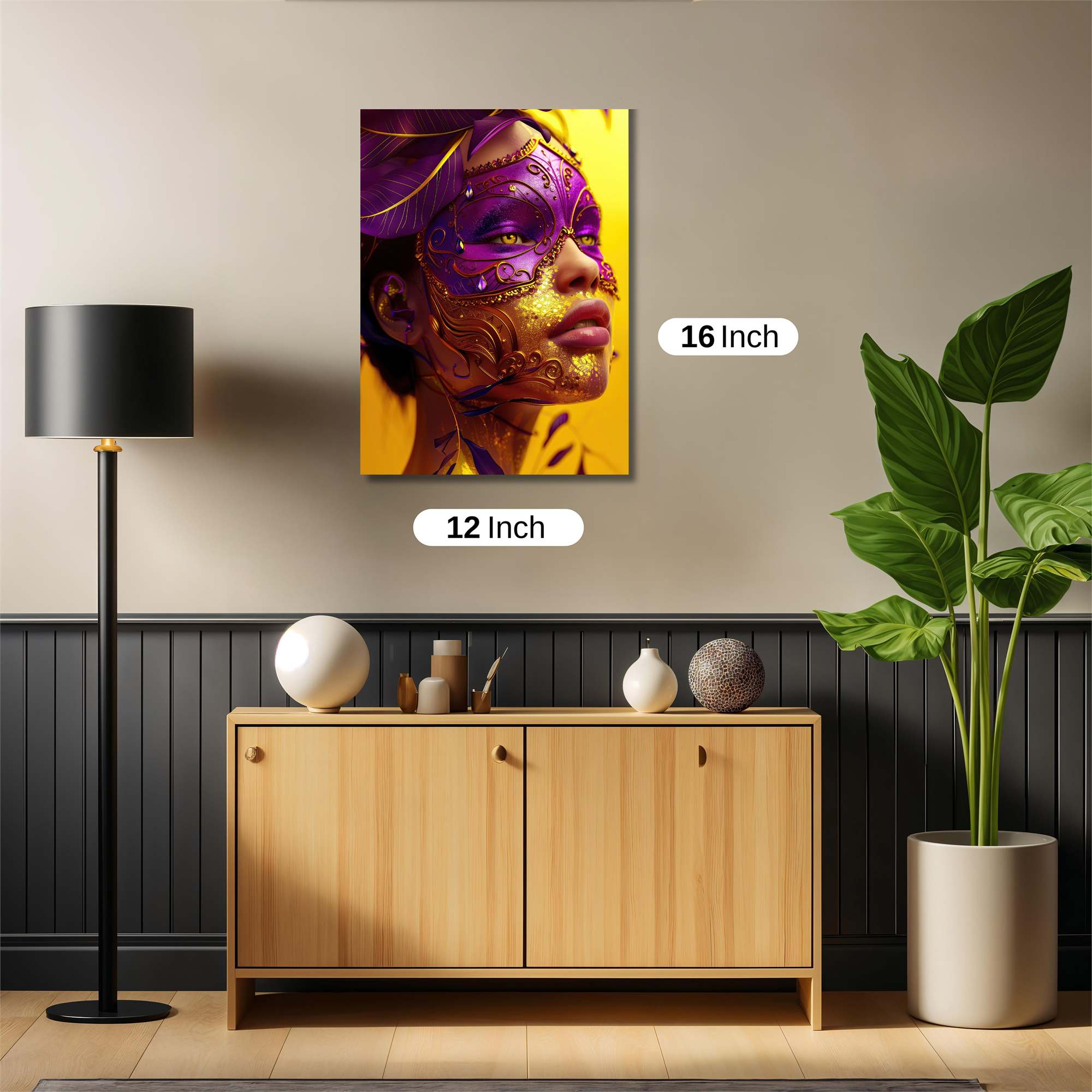 Masquerade Enigma Safe Wall Magnetic / M