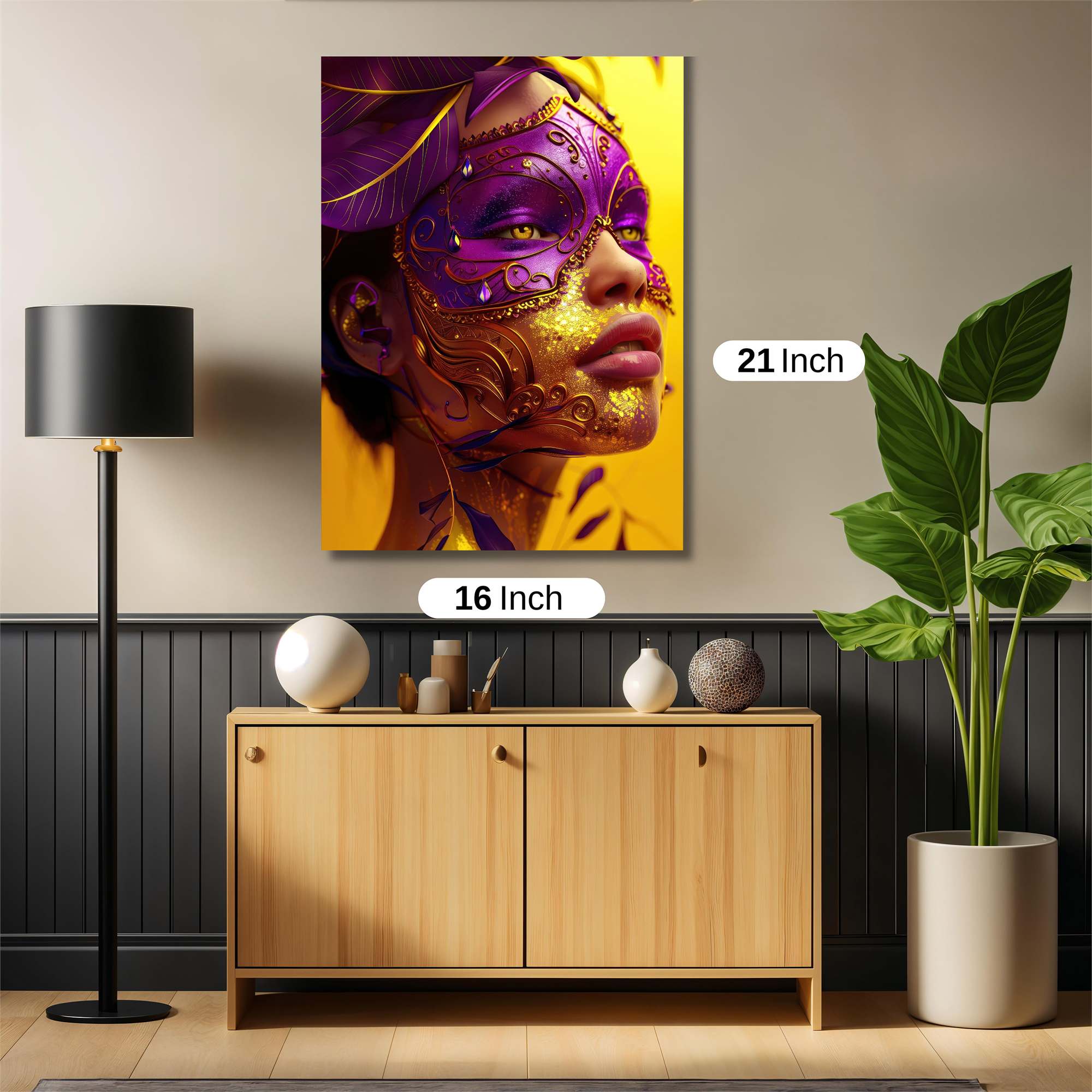 Masquerade Enigma Safe Wall Magnetic / M