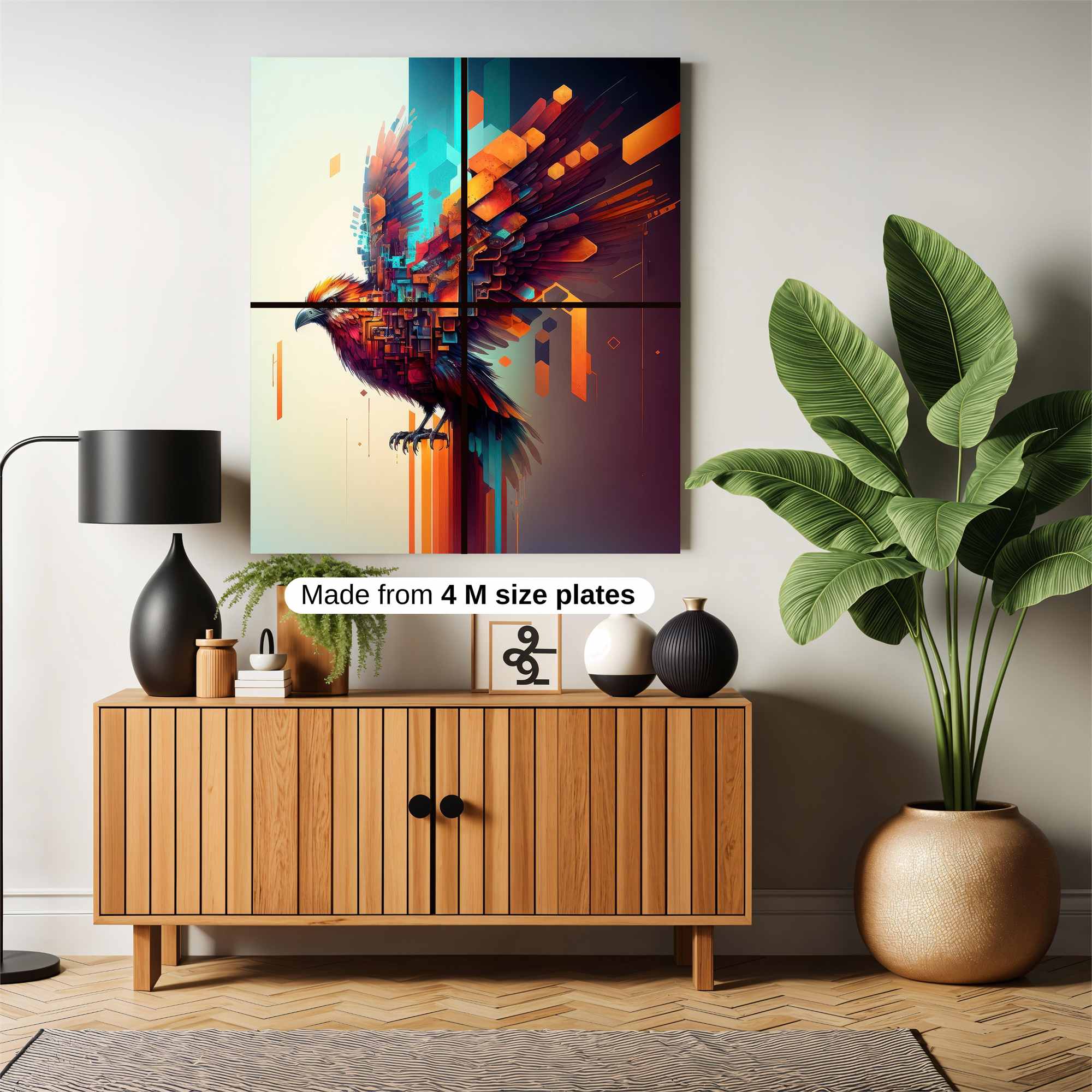 Futuristic Dream Safe Wall Magnetic / M