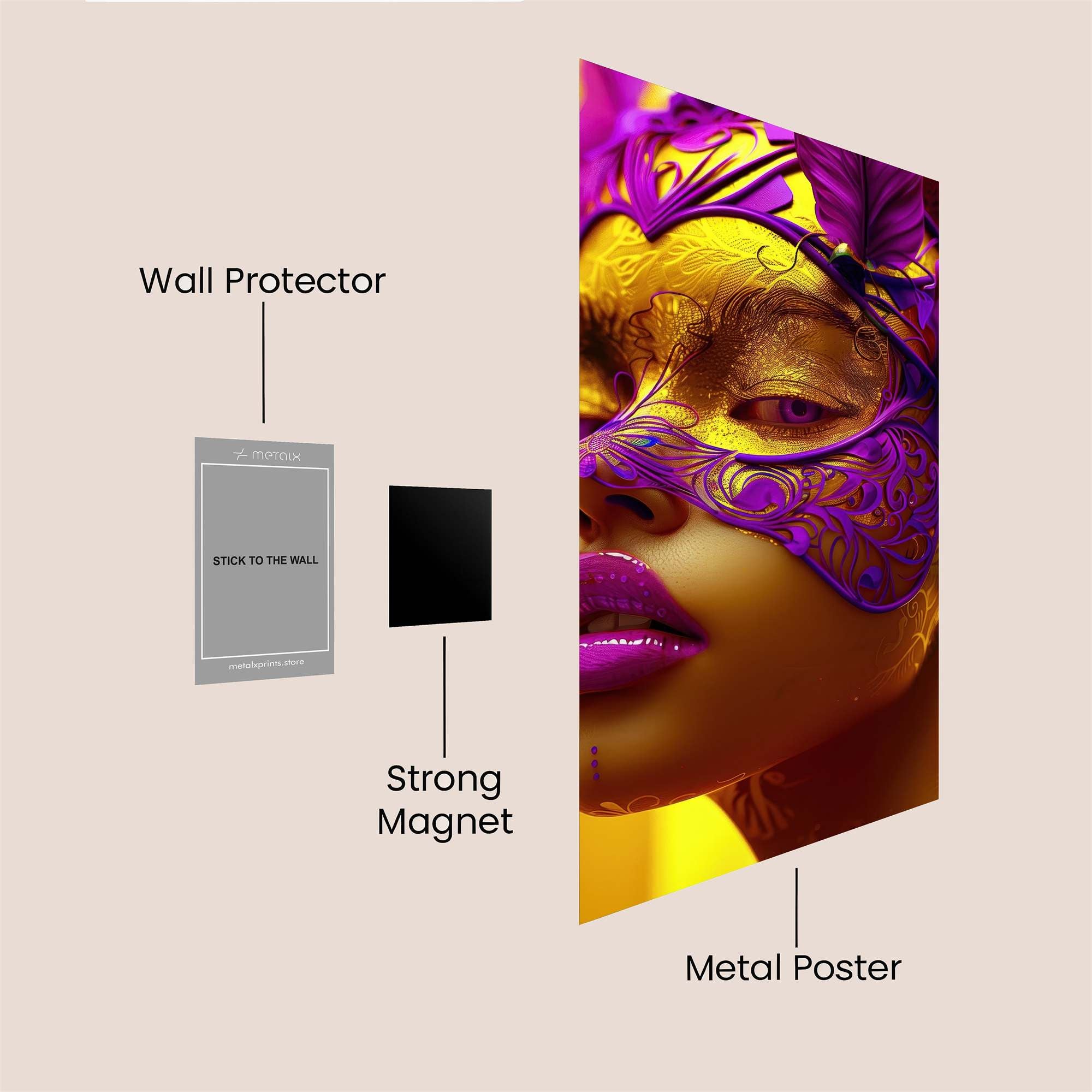 Darth Regal Safe Wall Magnetic / M