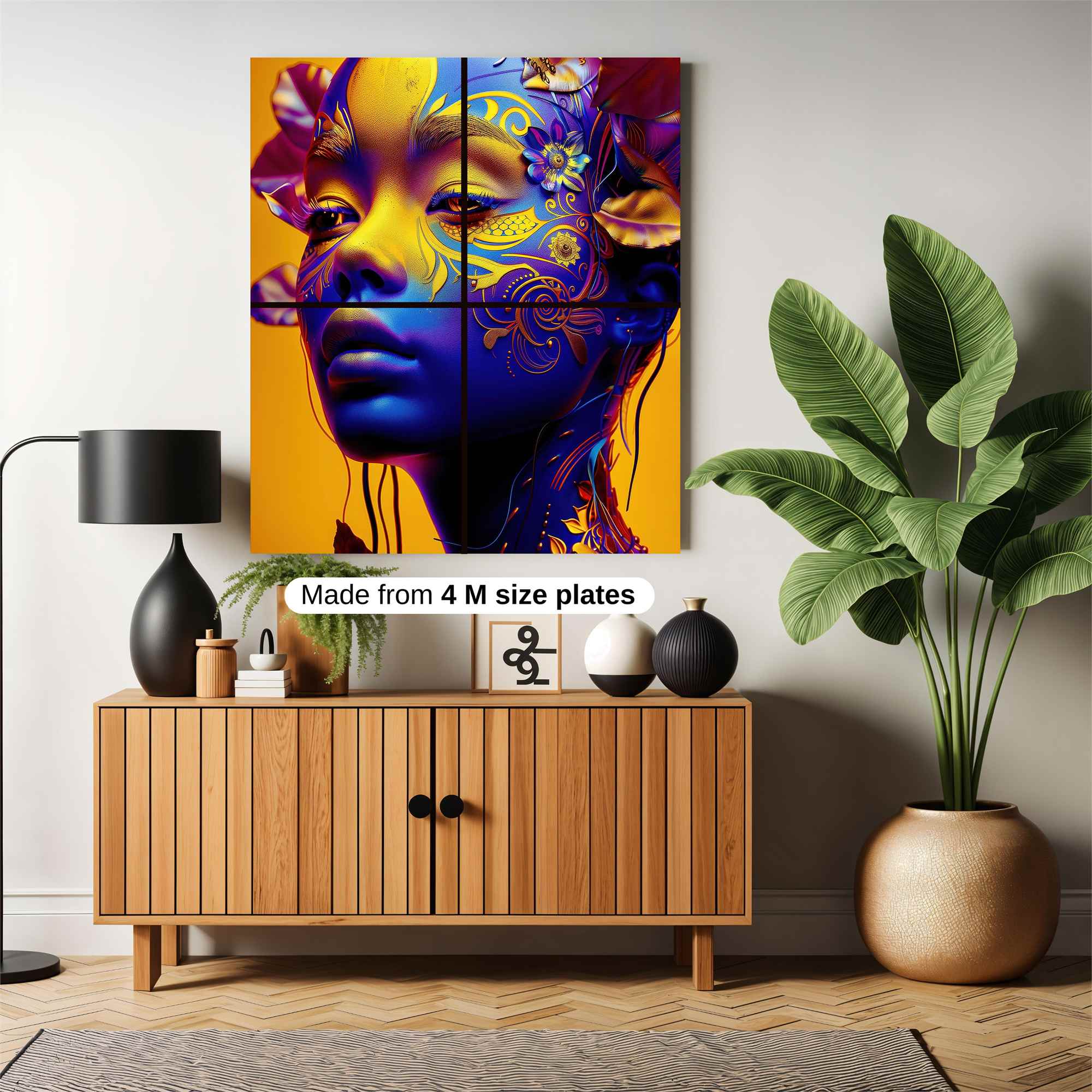 Creepy Couple Safe Wall Magnetic / M