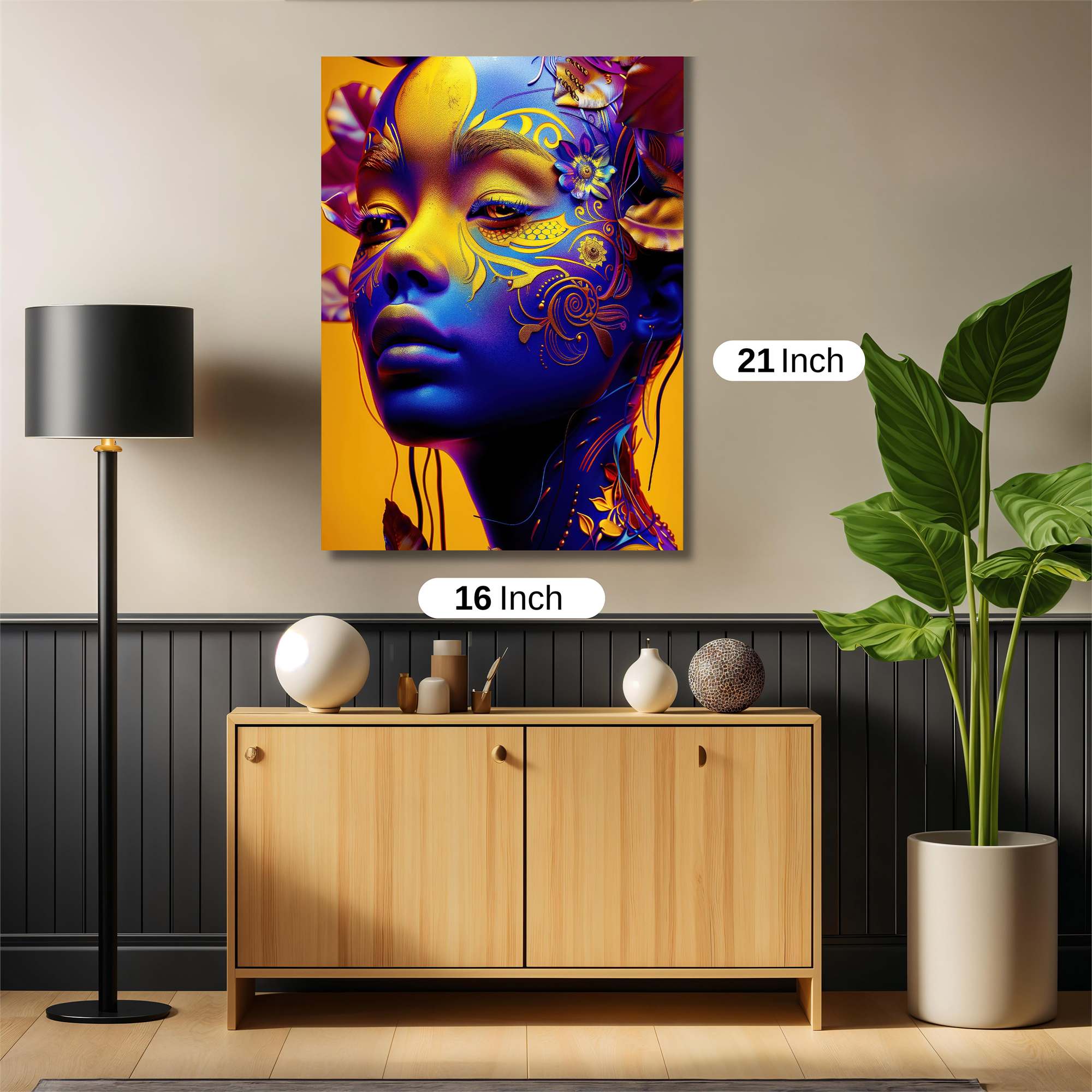 Creepy Couple Safe Wall Magnetic / M