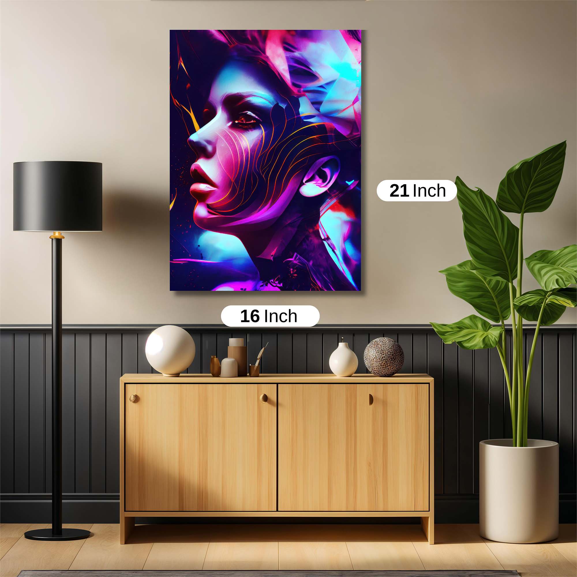 Neon Enigma Safe Wall Magnetic / M