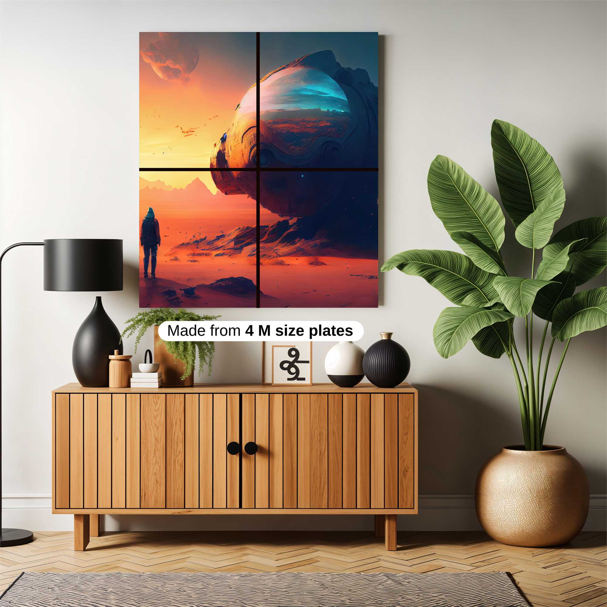 Alien Solitude Safe Wall Magnetic / M