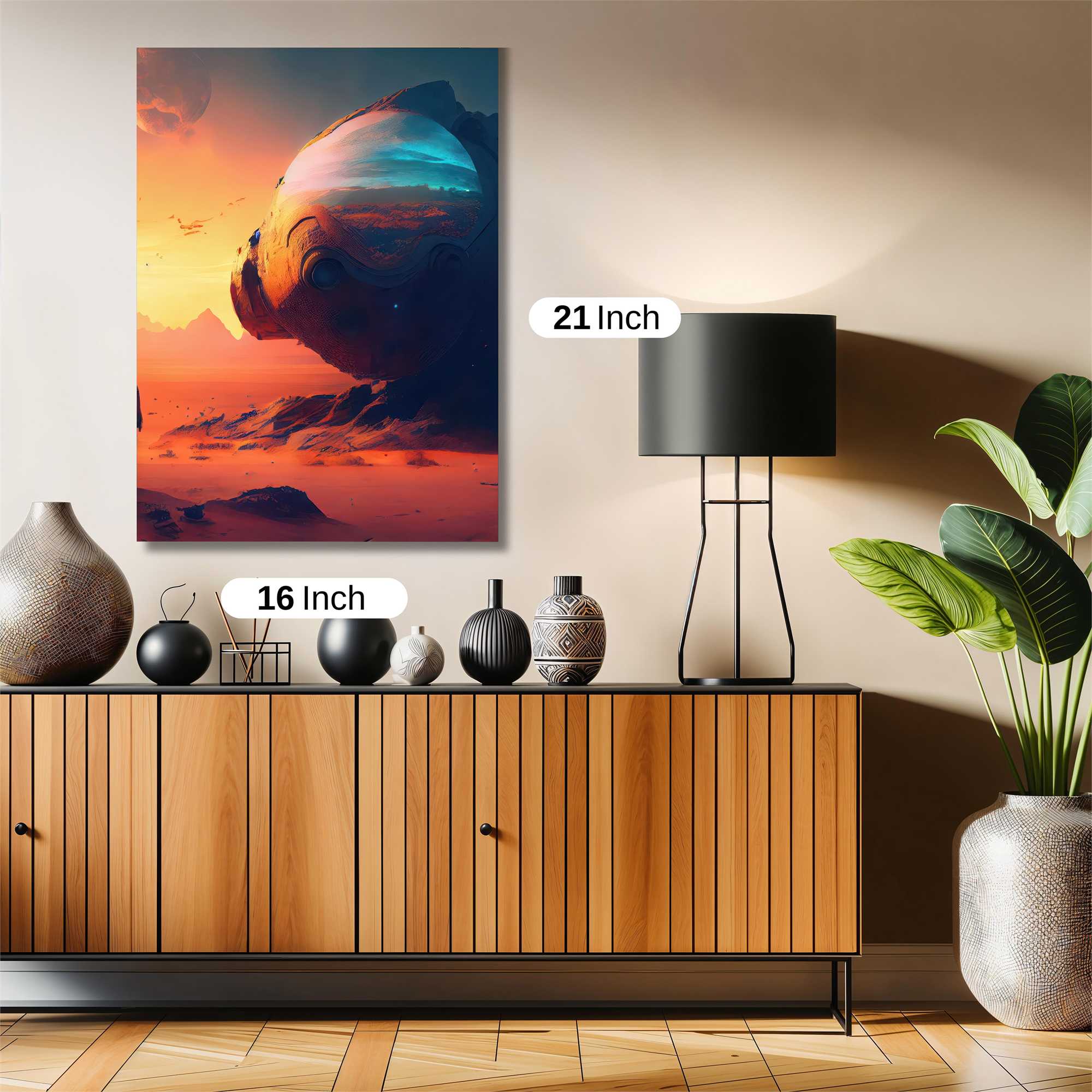 Alien Solitude Safe Wall Magnetic / M