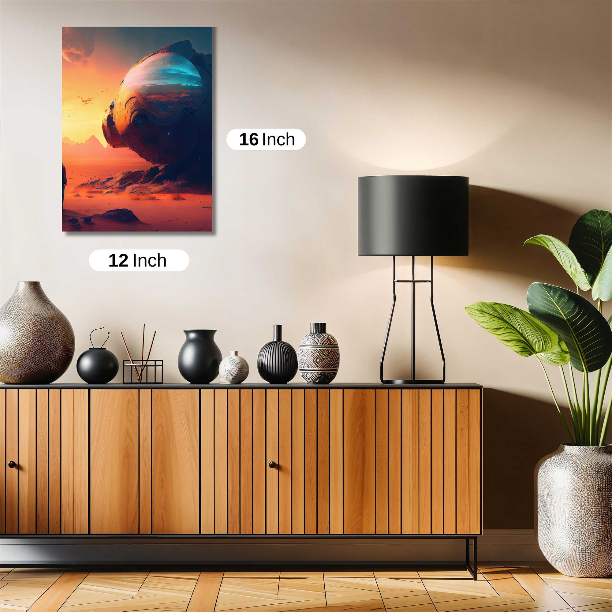 Alien Solitude Safe Wall Magnetic / M