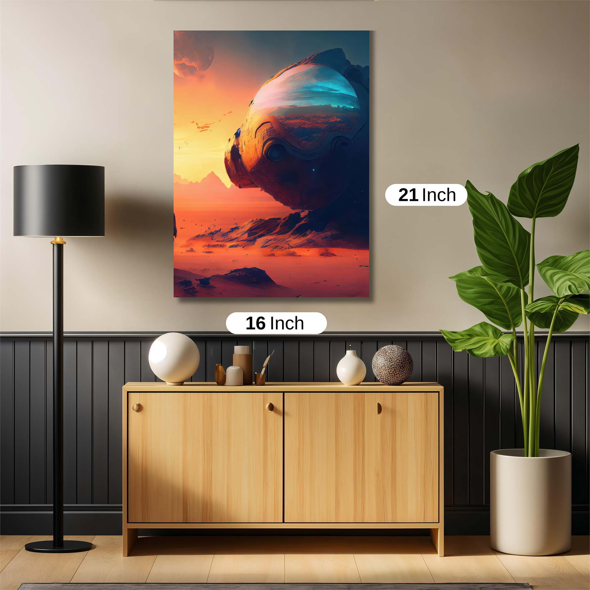 Alien Solitude Safe Wall Magnetic / M