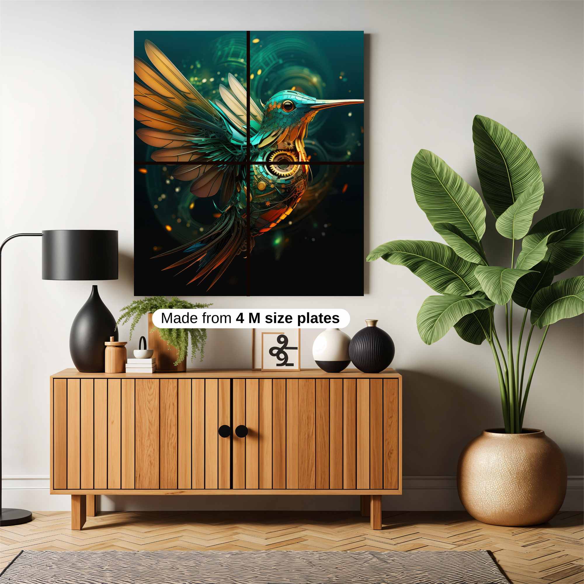 Hummingbird Harmony Safe Wall Magnetic / M