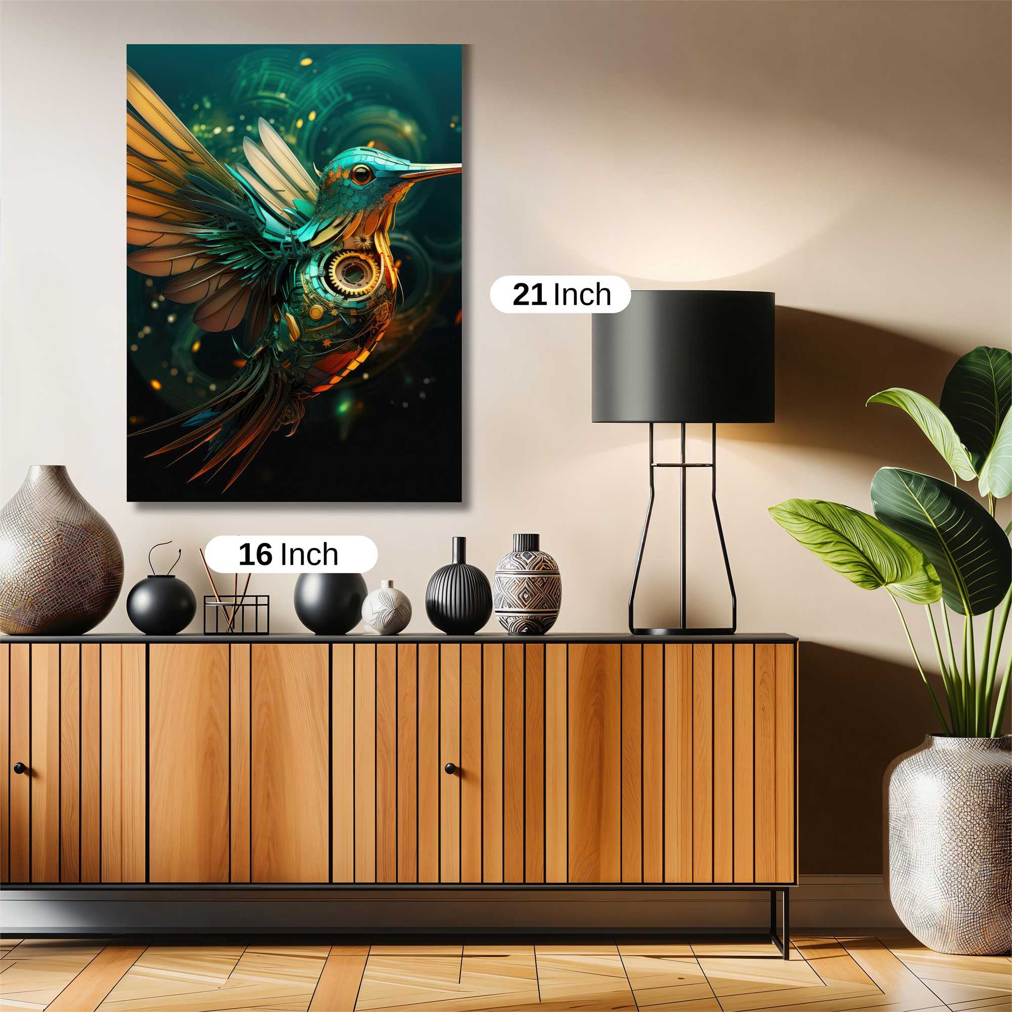 Hummingbird Harmony Safe Wall Magnetic / M