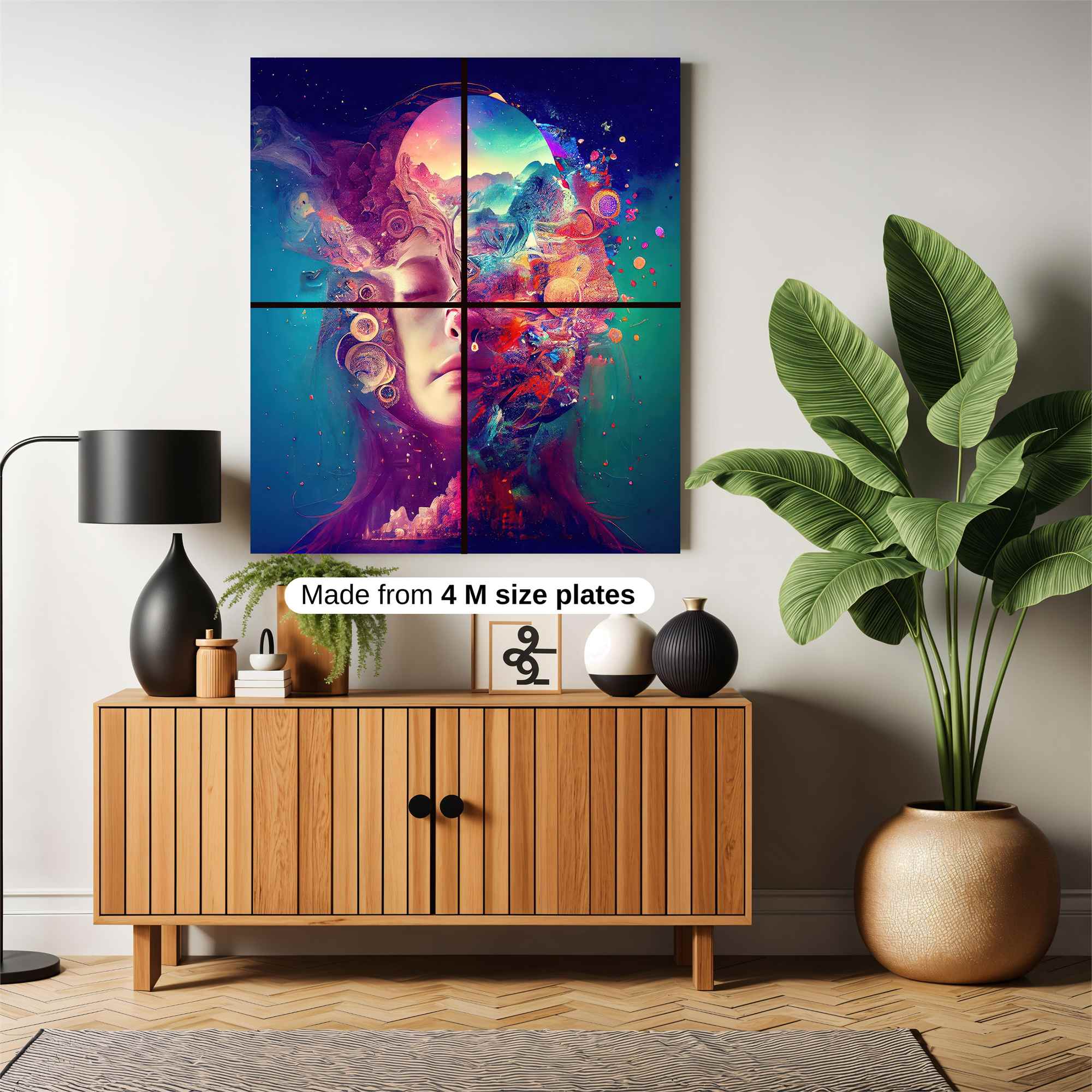 Cosmic Serenity Safe Wall Magnetic / M