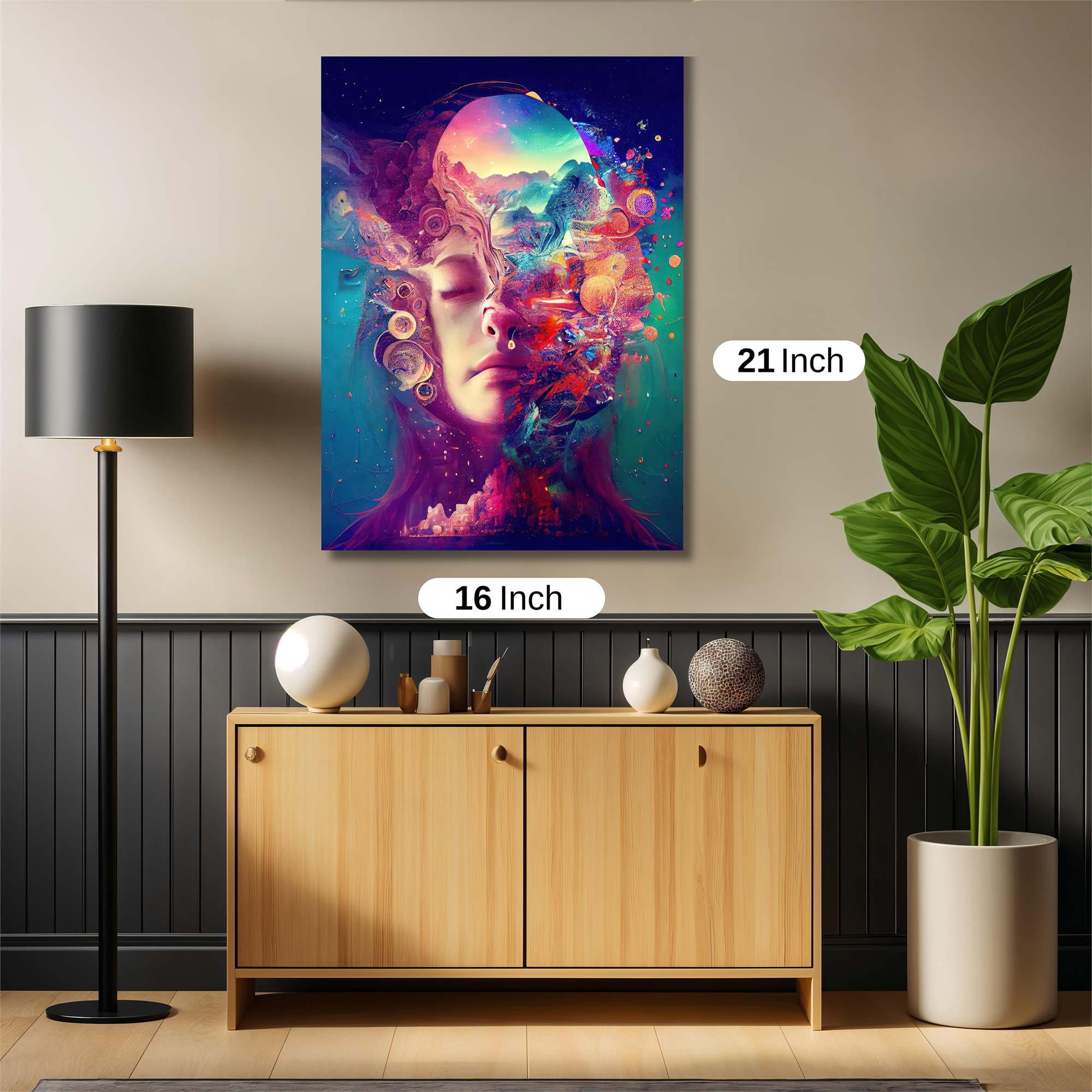 Cosmic Serenity Safe Wall Magnetic / M