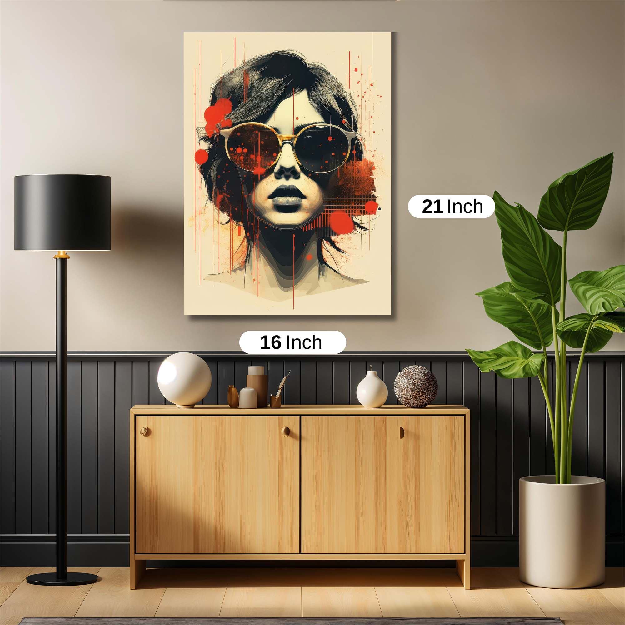 Retro Vibe Safe Wall Magnetic / M