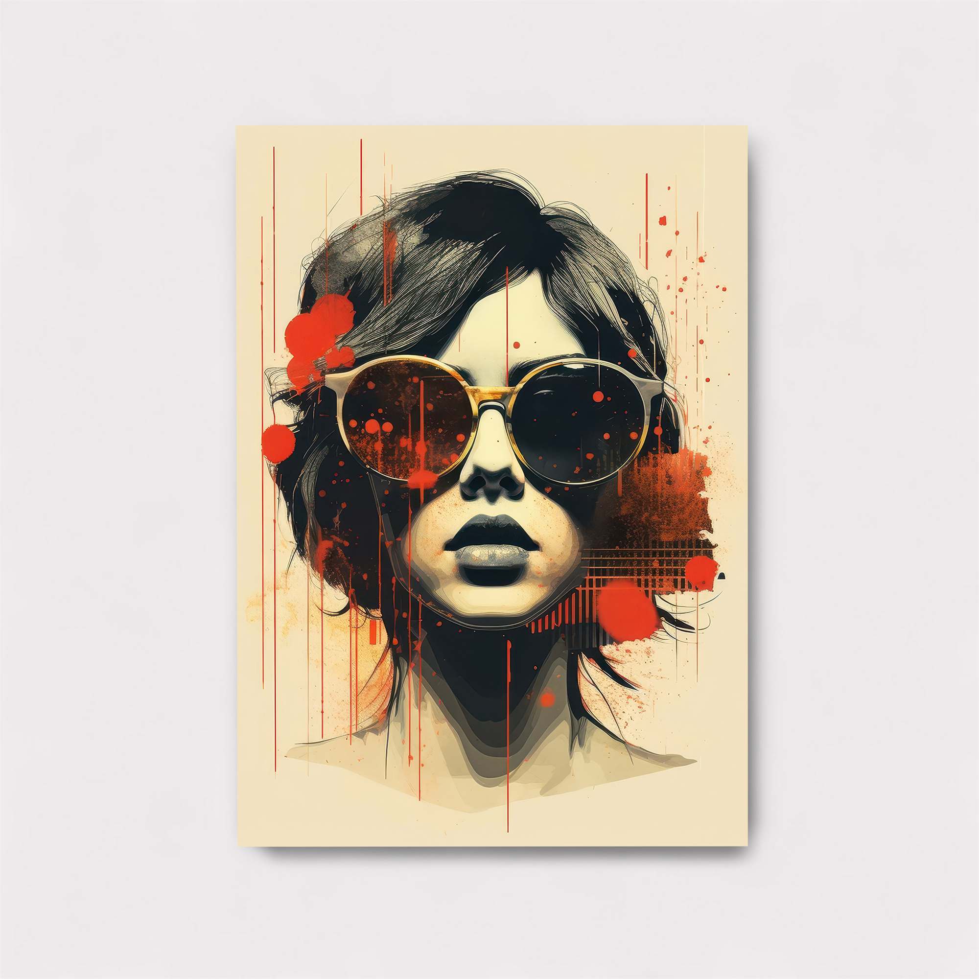 Retro Vibe Safe Wall Magnetic / M