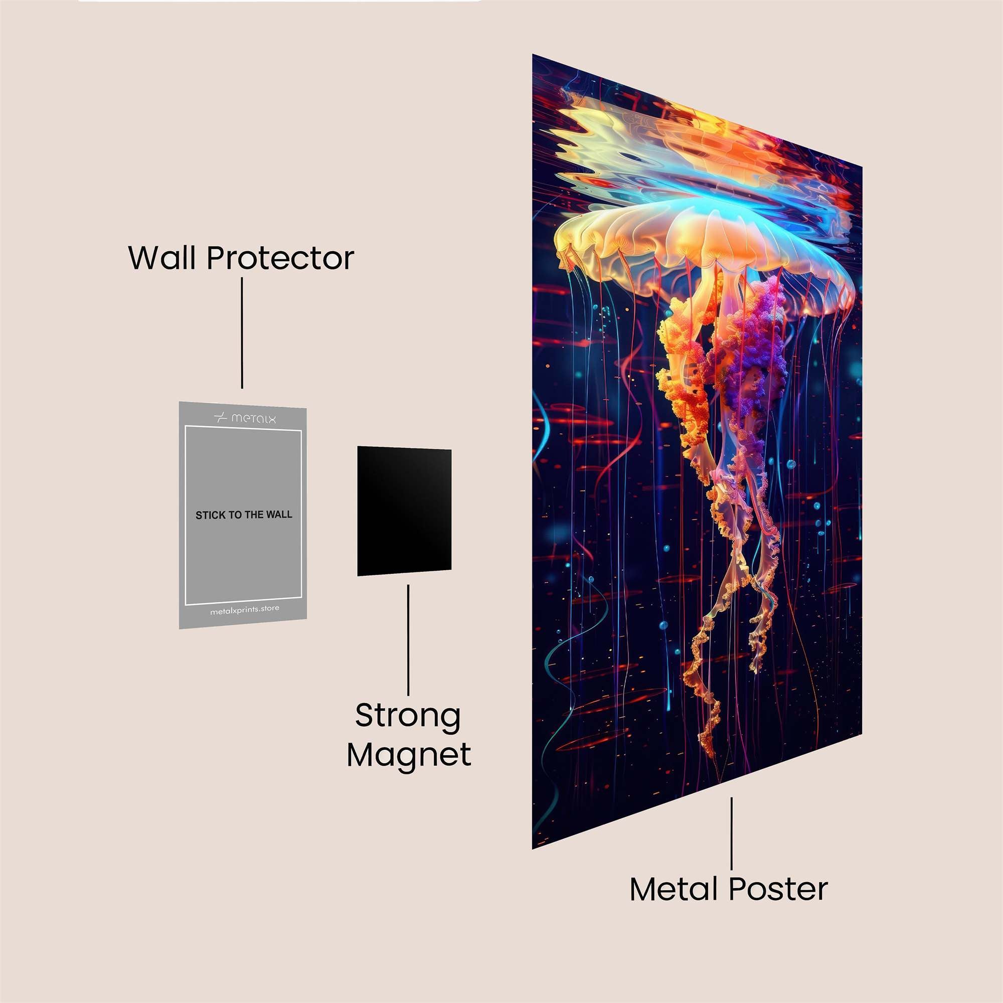 Jelly Dream Safe Wall Magnetic / M