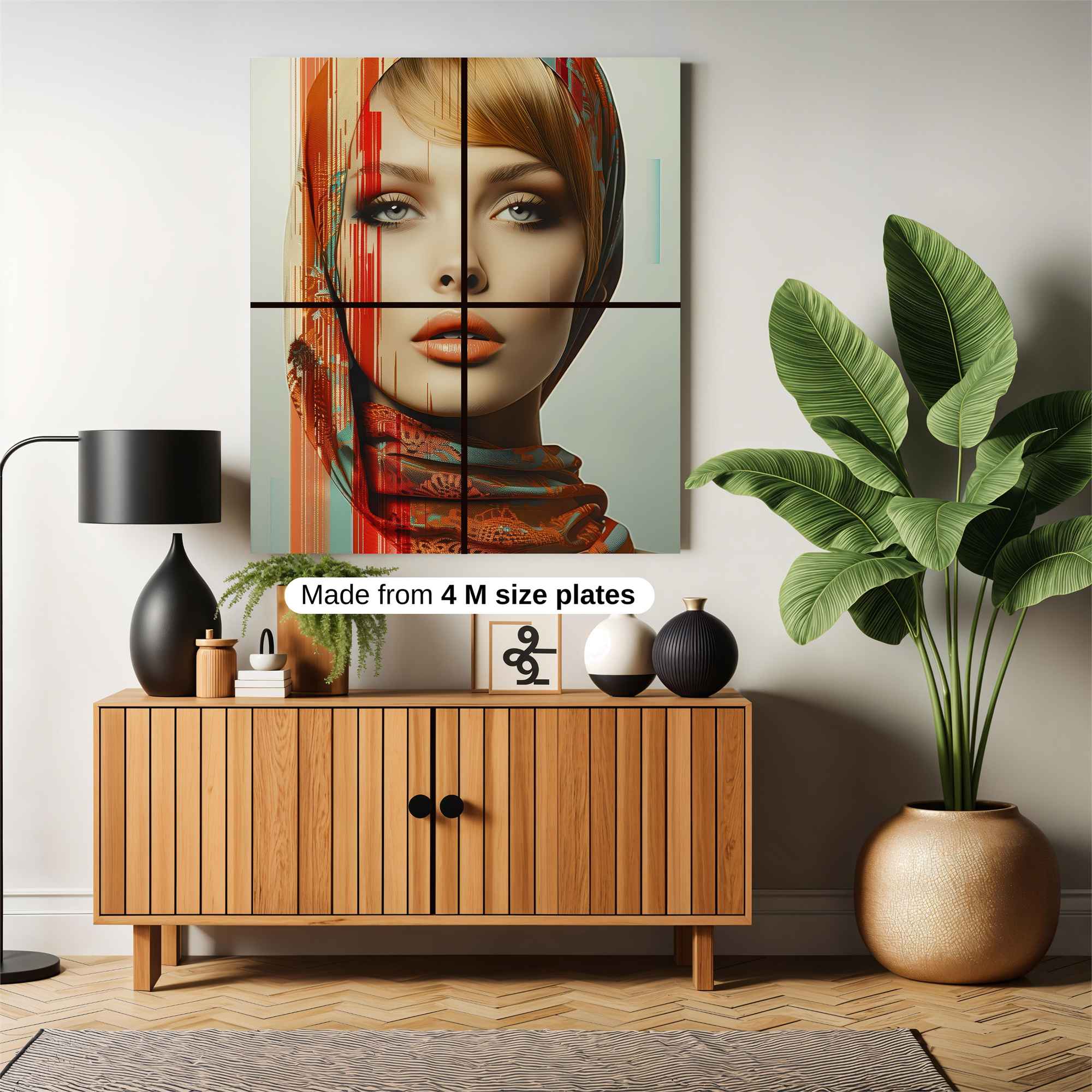 Veiled Serenity Safe Wall Magnetic / M