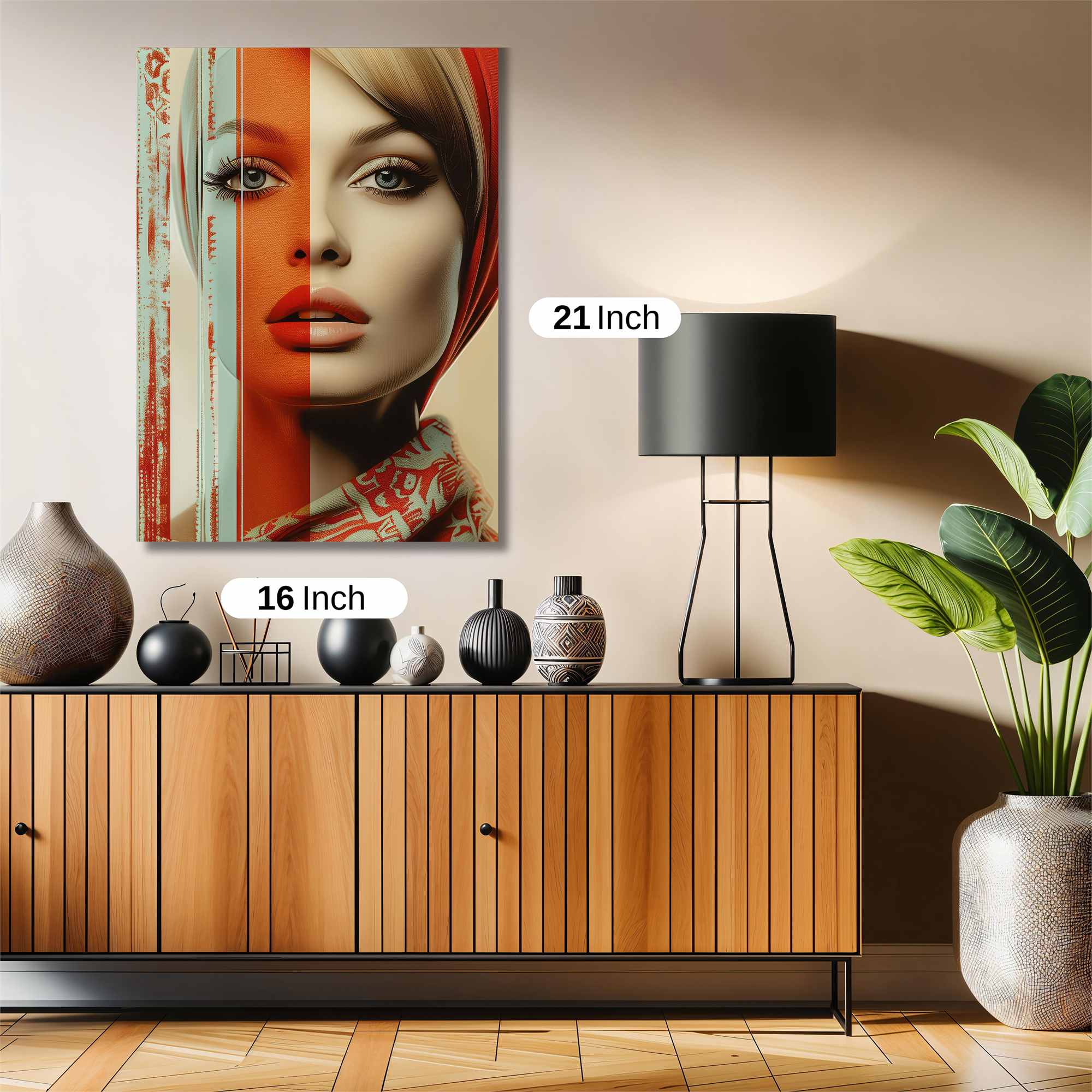 Retro Elegance Safe Wall Magnetic / M