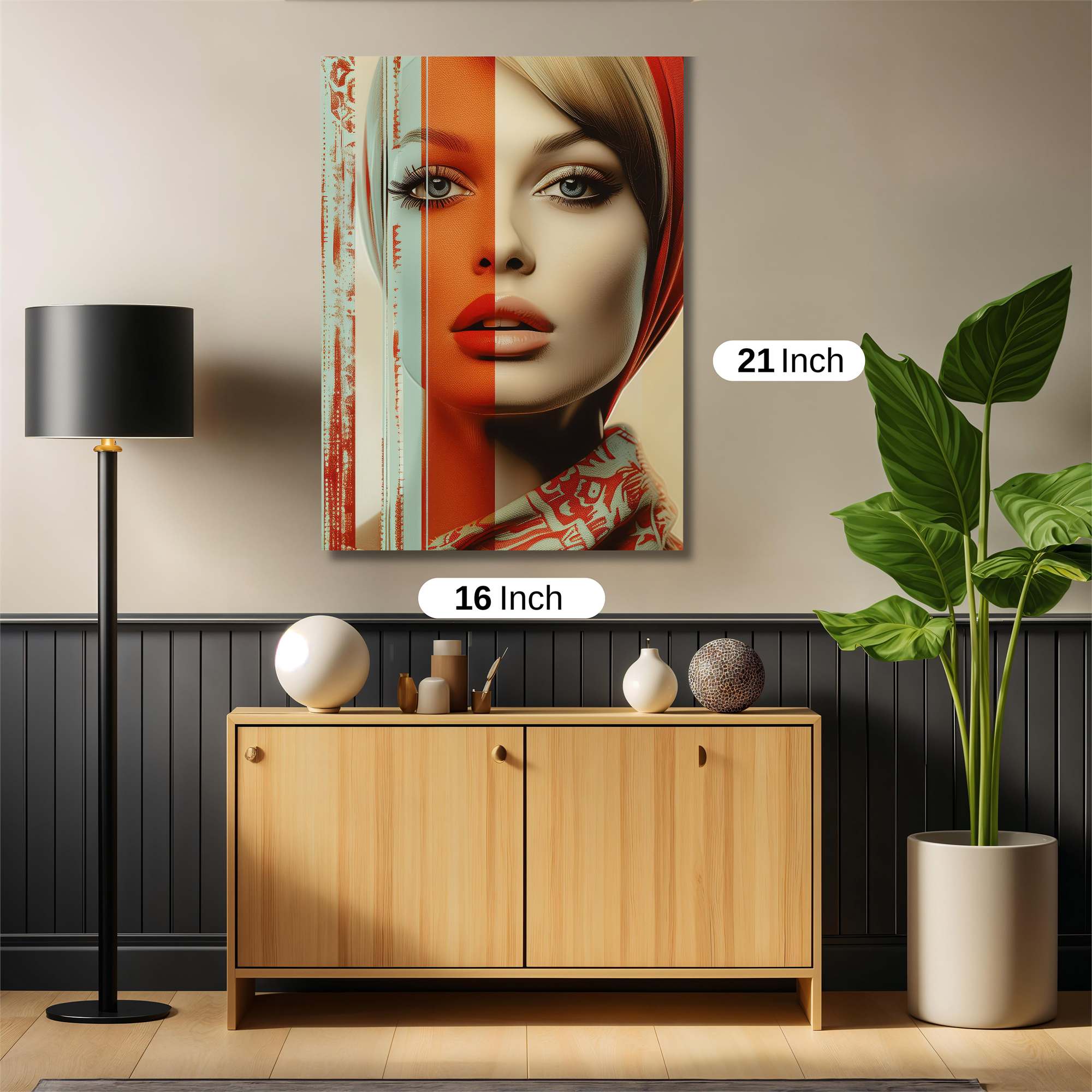 Retro Elegance Safe Wall Magnetic / M