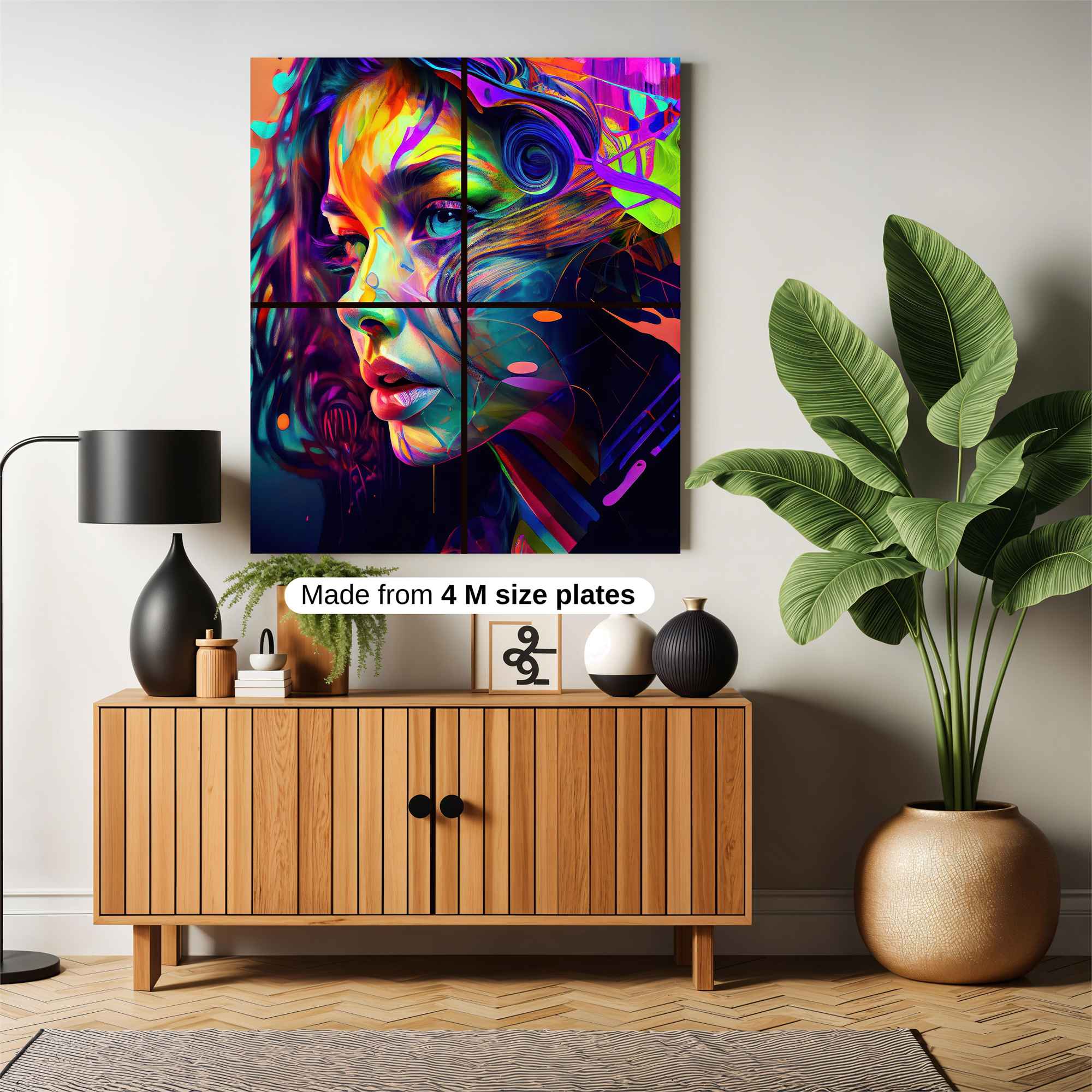 Psychedelic Muse Safe Wall Magnetic / M