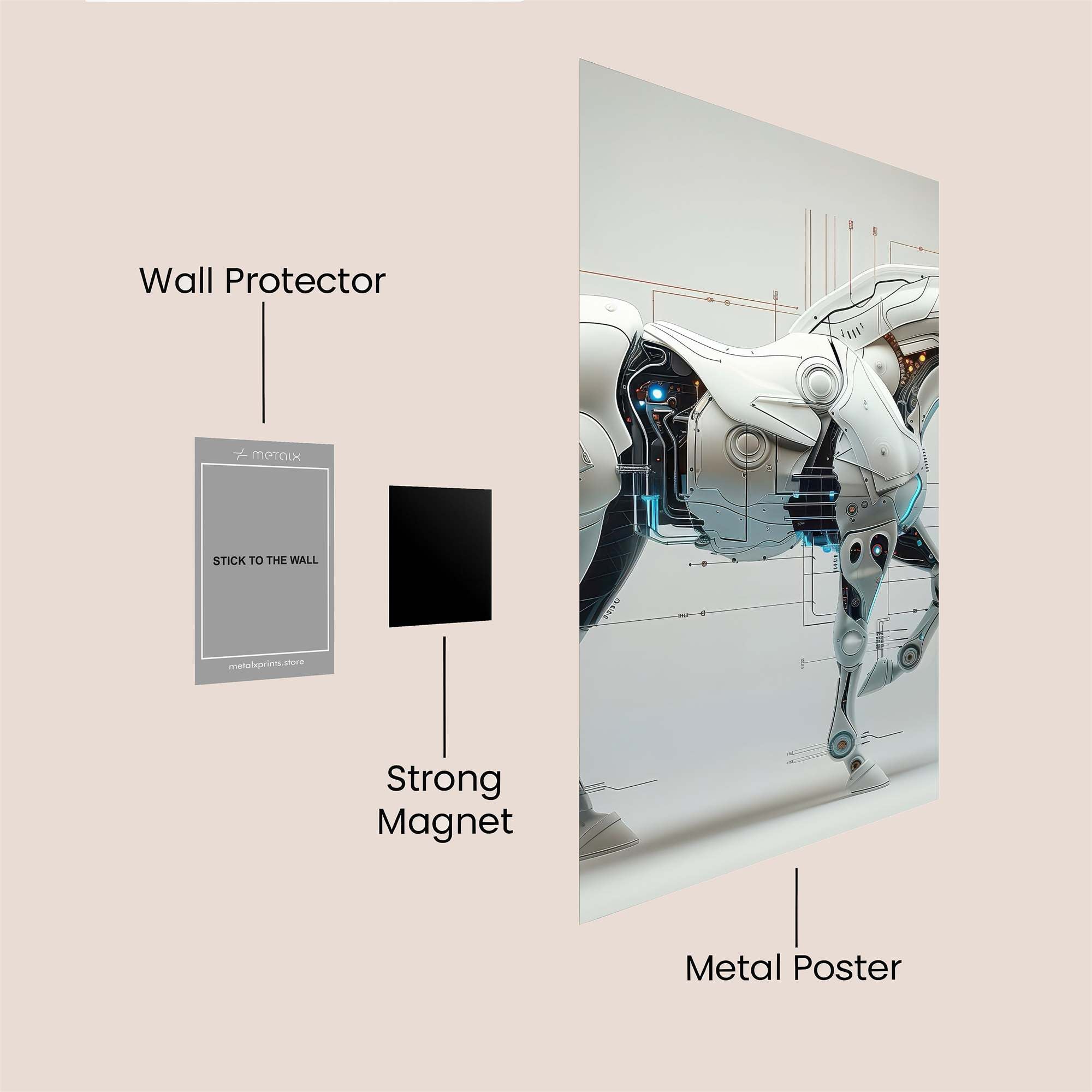 Aqua Tempest Safe Wall Magnetic / M