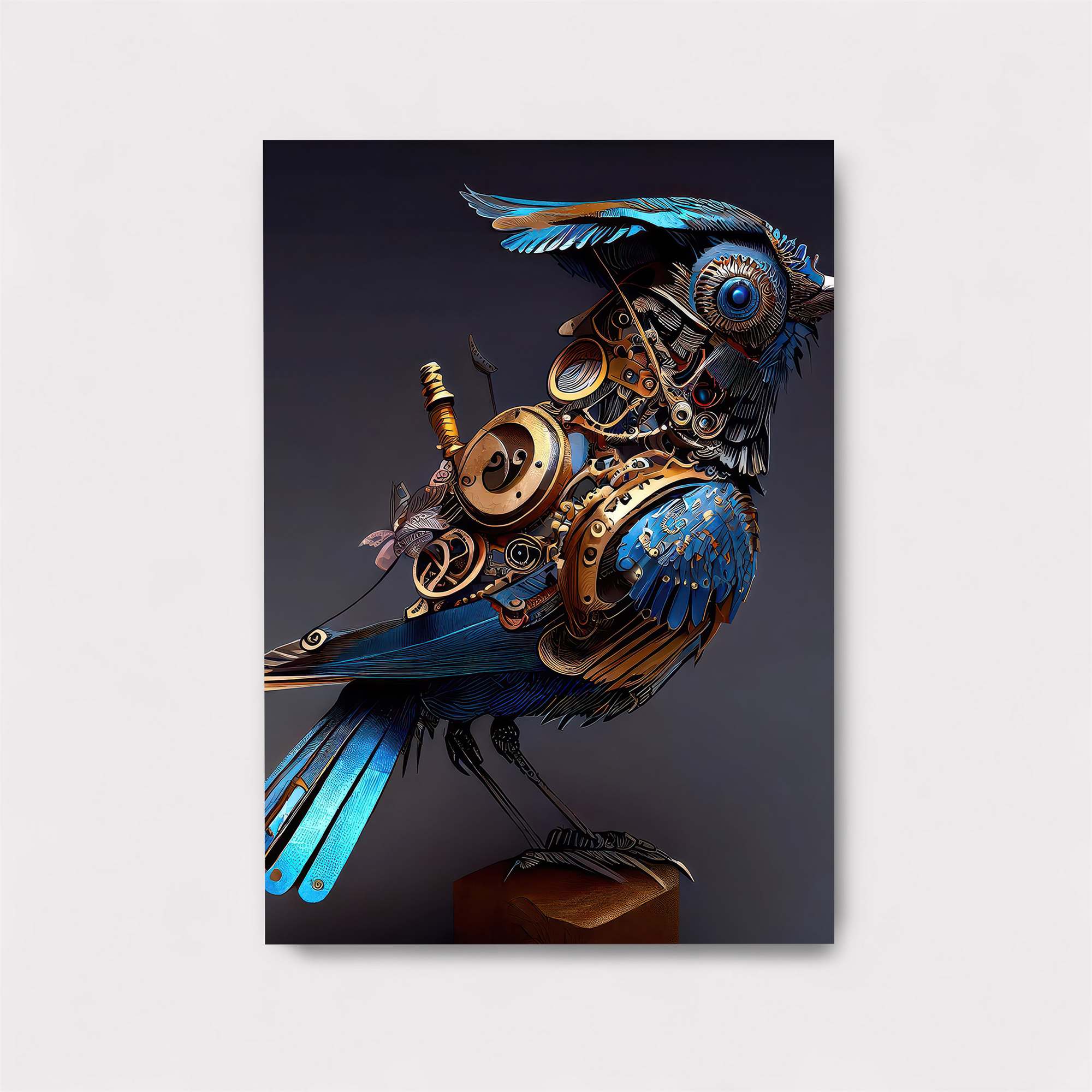 Steampunk Serenity Safe Wall Magnetic / M