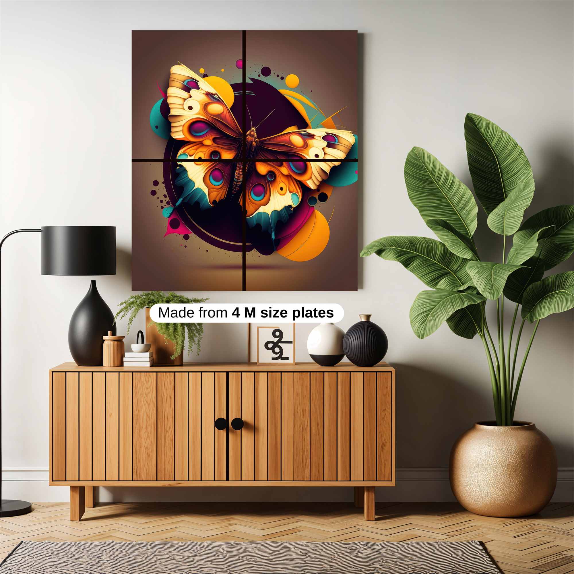Butterfly Bliss Safe Wall Magnetic / M