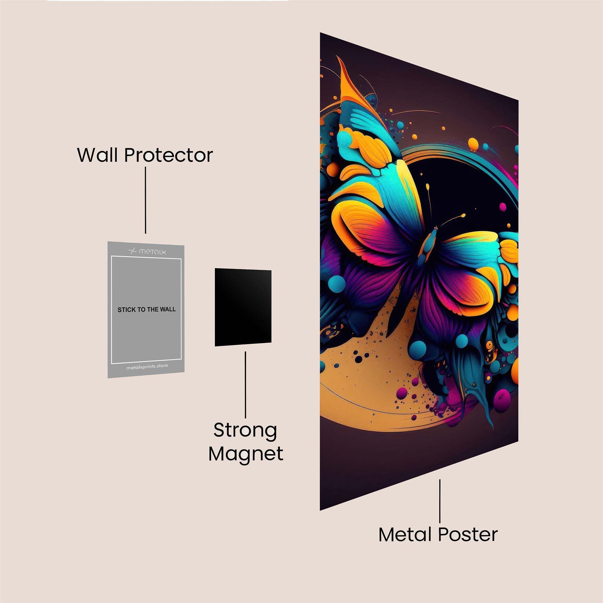 Castle Whimsy Safe Wall Magnetic / M