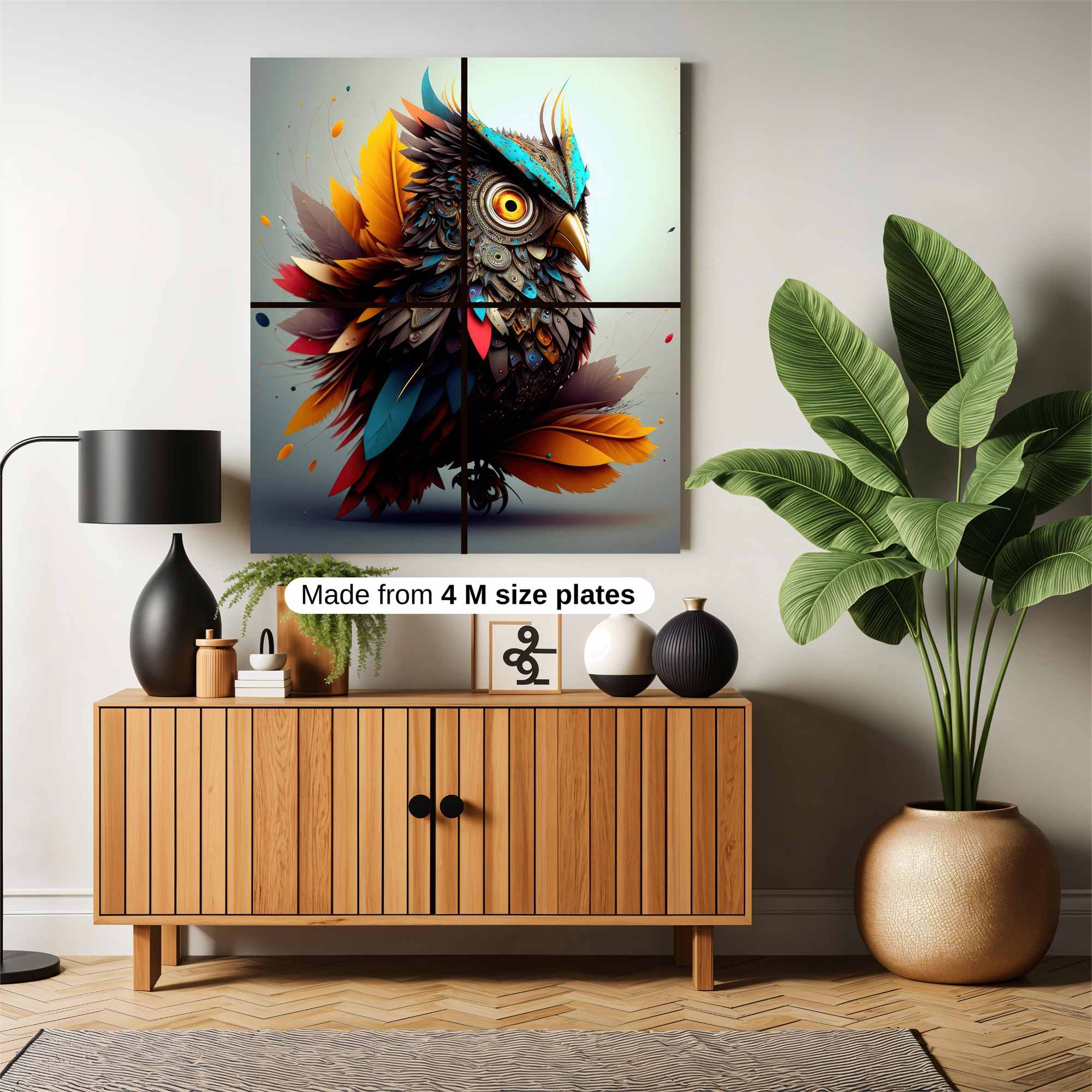 Owl Radiant Safe Wall Magnetic / M