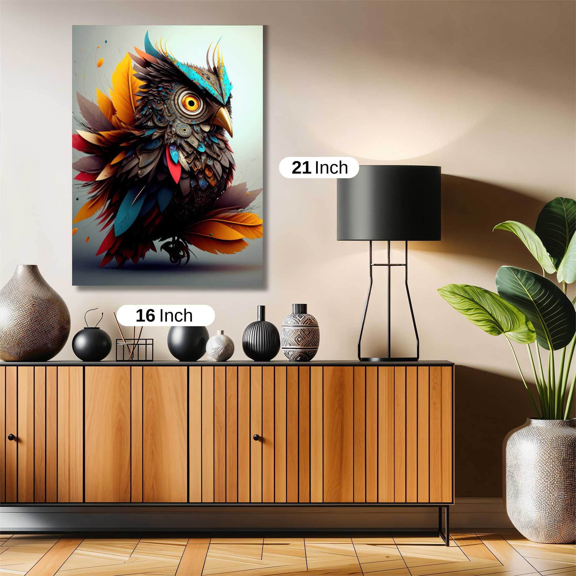 Owl Radiant Safe Wall Magnetic / M