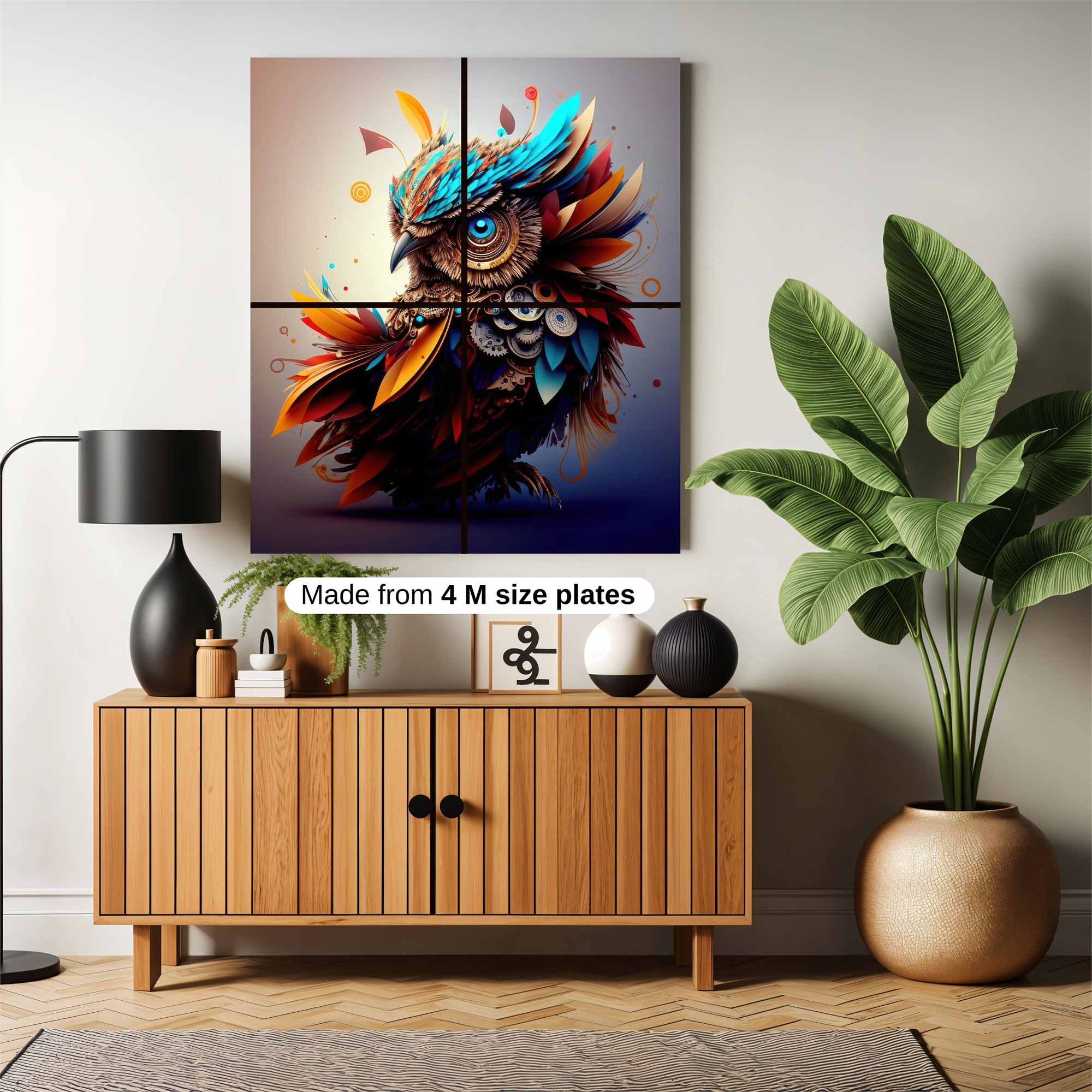 Owl Radiance Safe Wall Magnetic / M