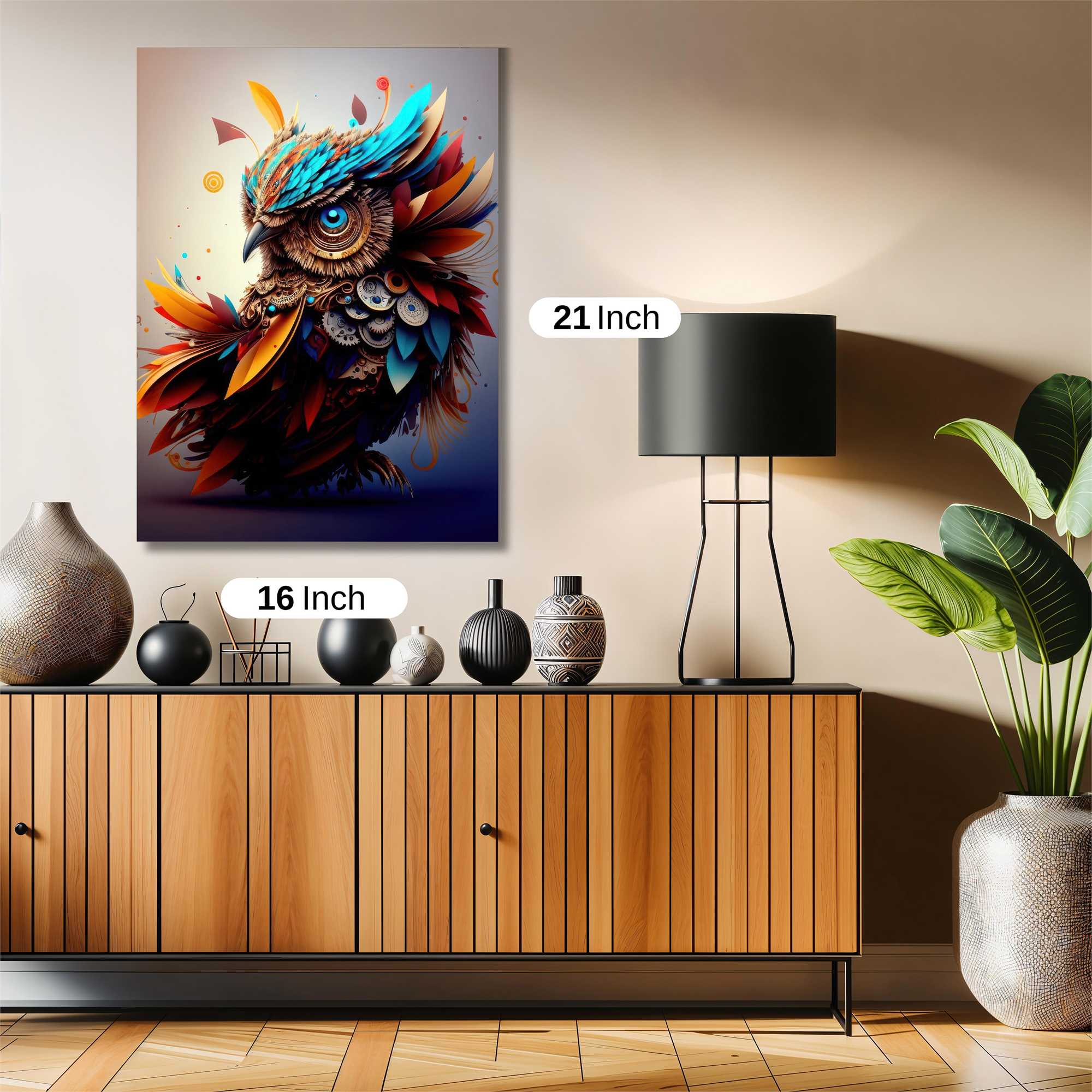 Owl Radiance Safe Wall Magnetic / M