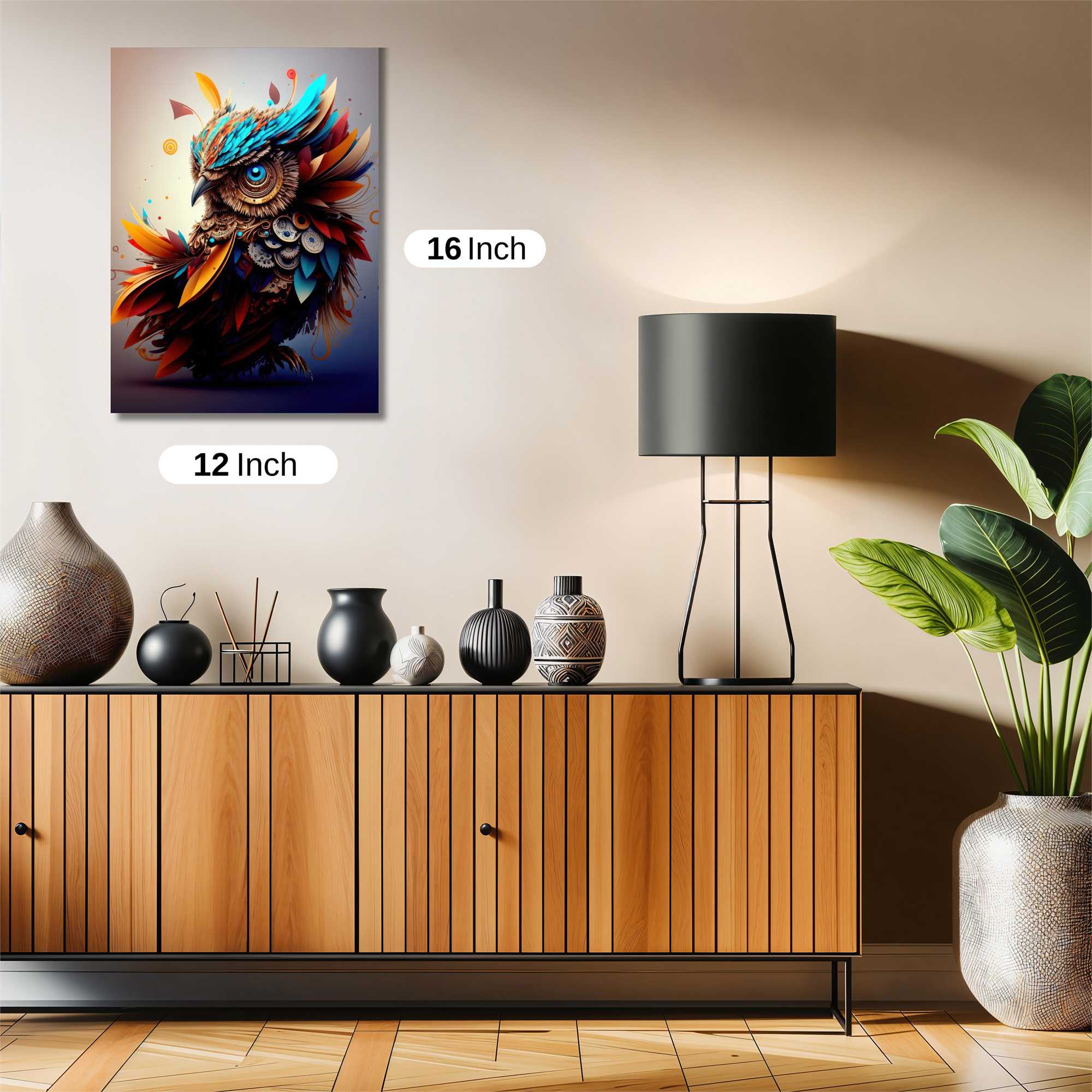 Owl Radiance Safe Wall Magnetic / M