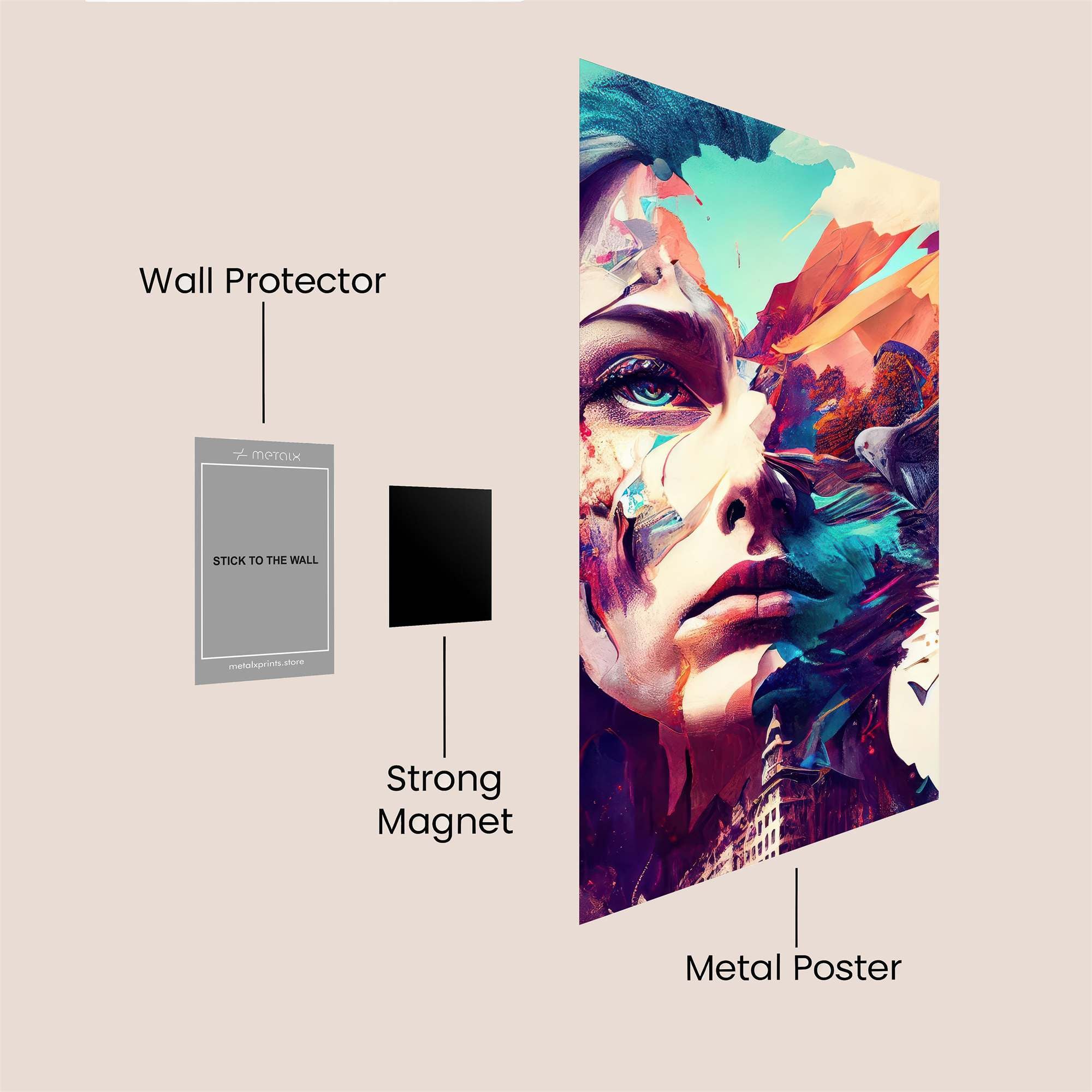 Enki Enigmatic Safe Wall Magnetic / M