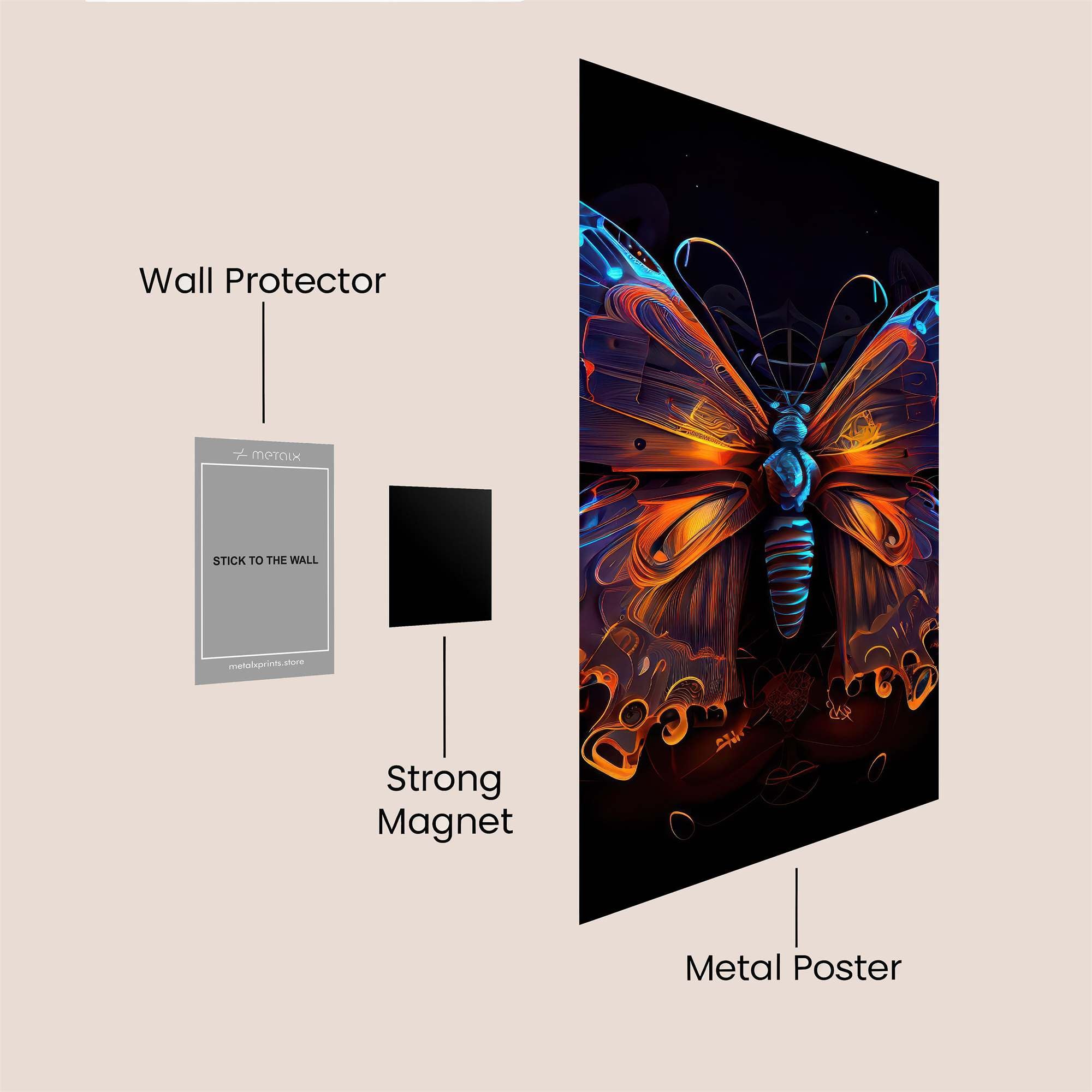 Statue Snaps Safe Wall Magnetic / M