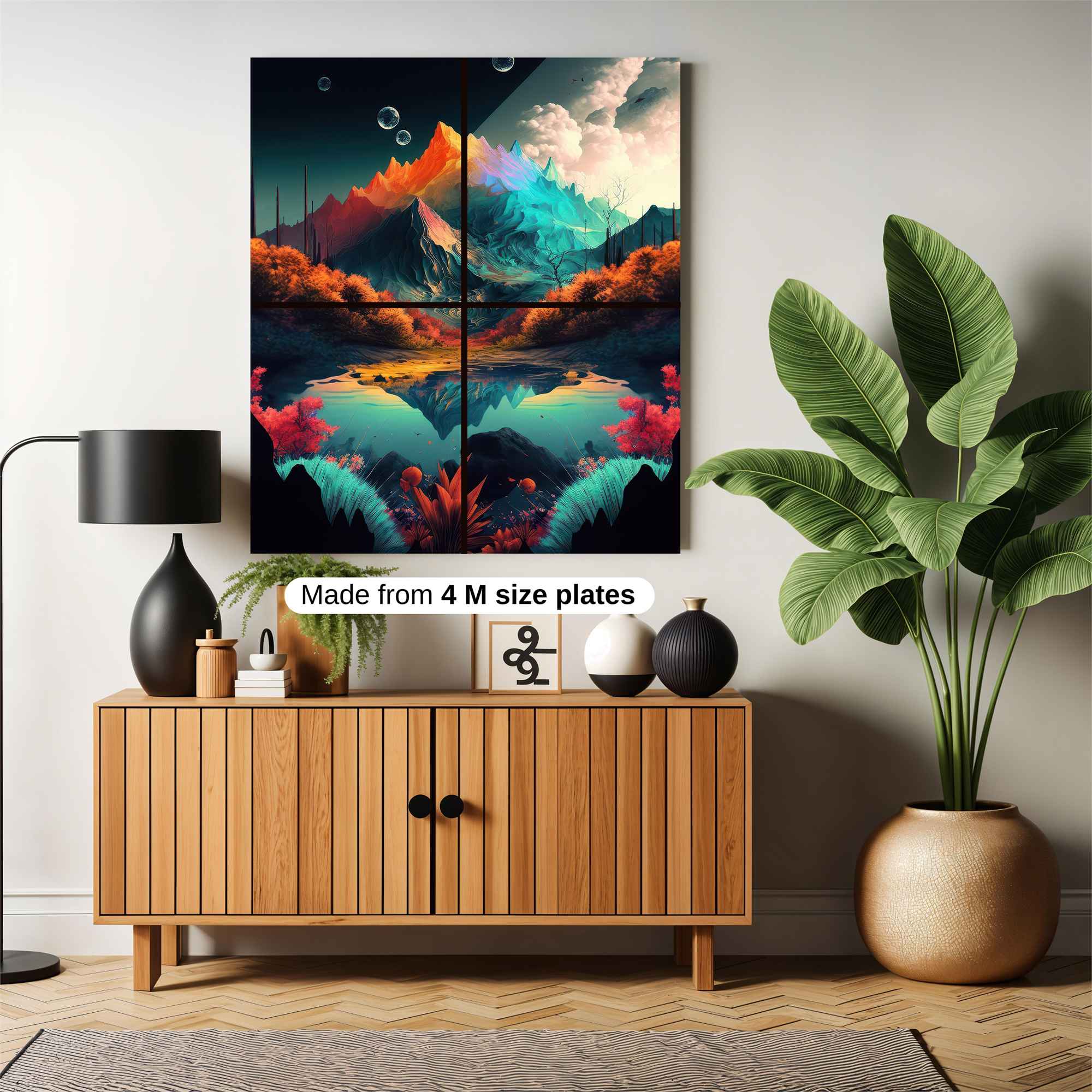 Mountain Dreamscape Safe Wall Magnetic / M