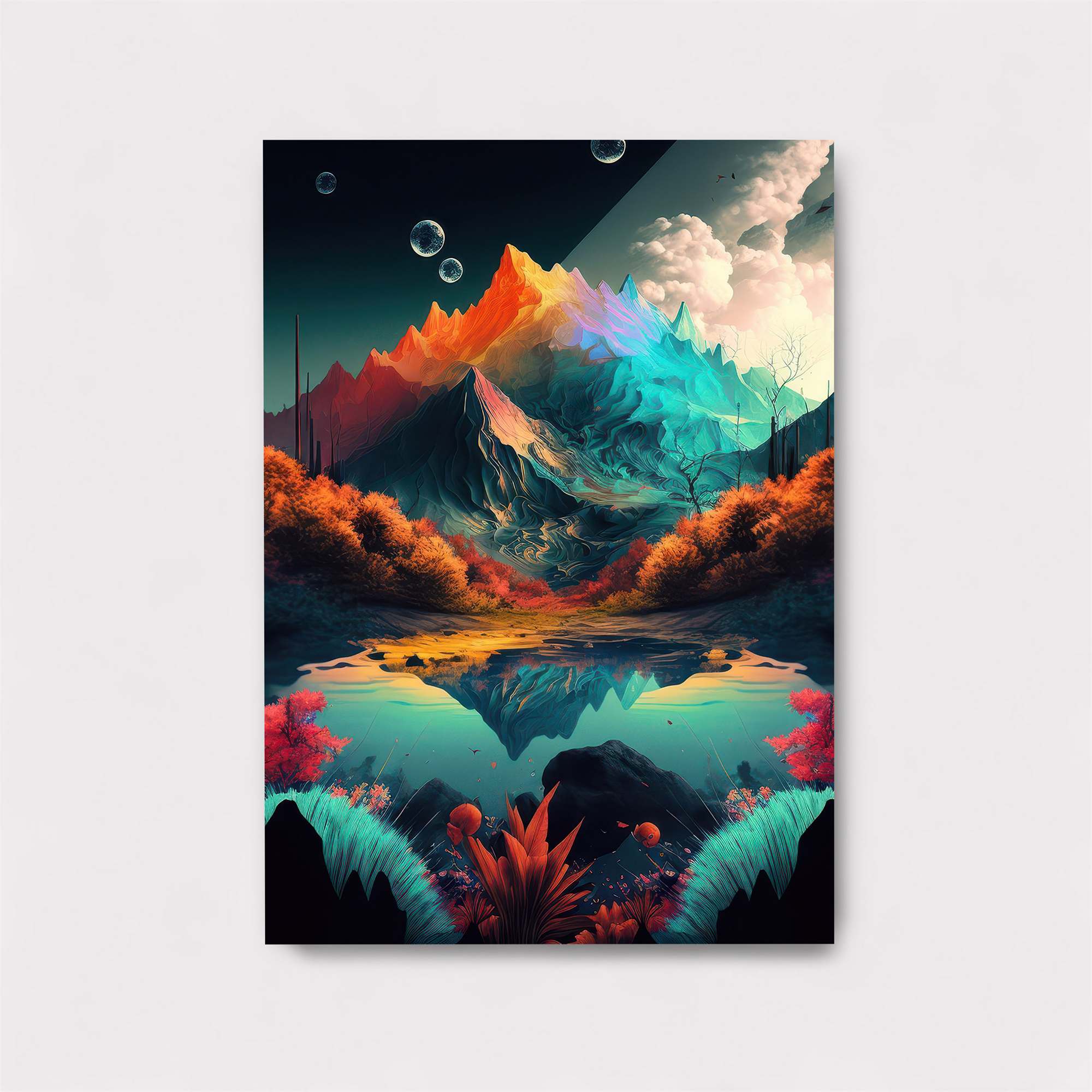 Mountain Dreamscape Safe Wall Magnetic / M