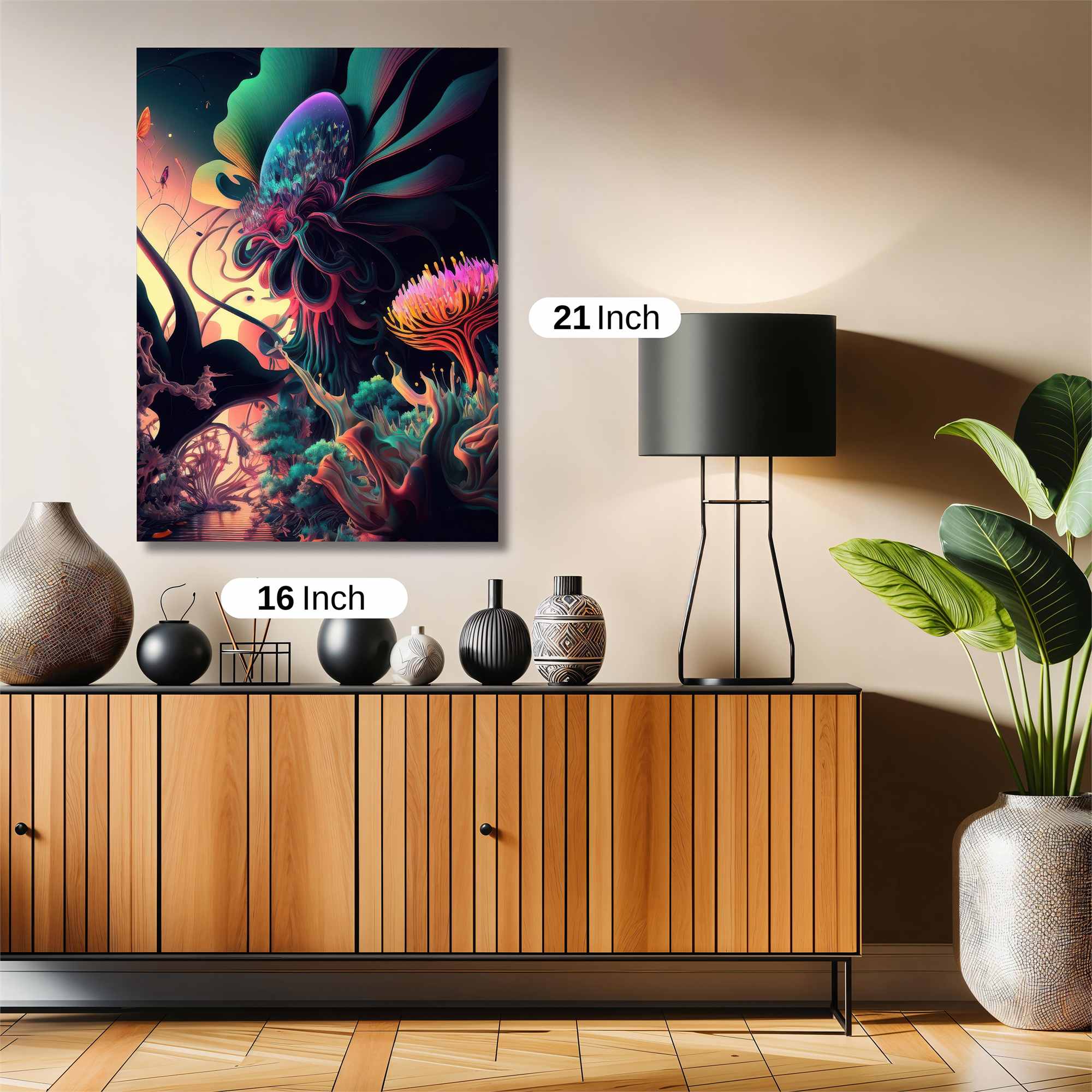 Alien Bloom Safe Wall Magnetic / M