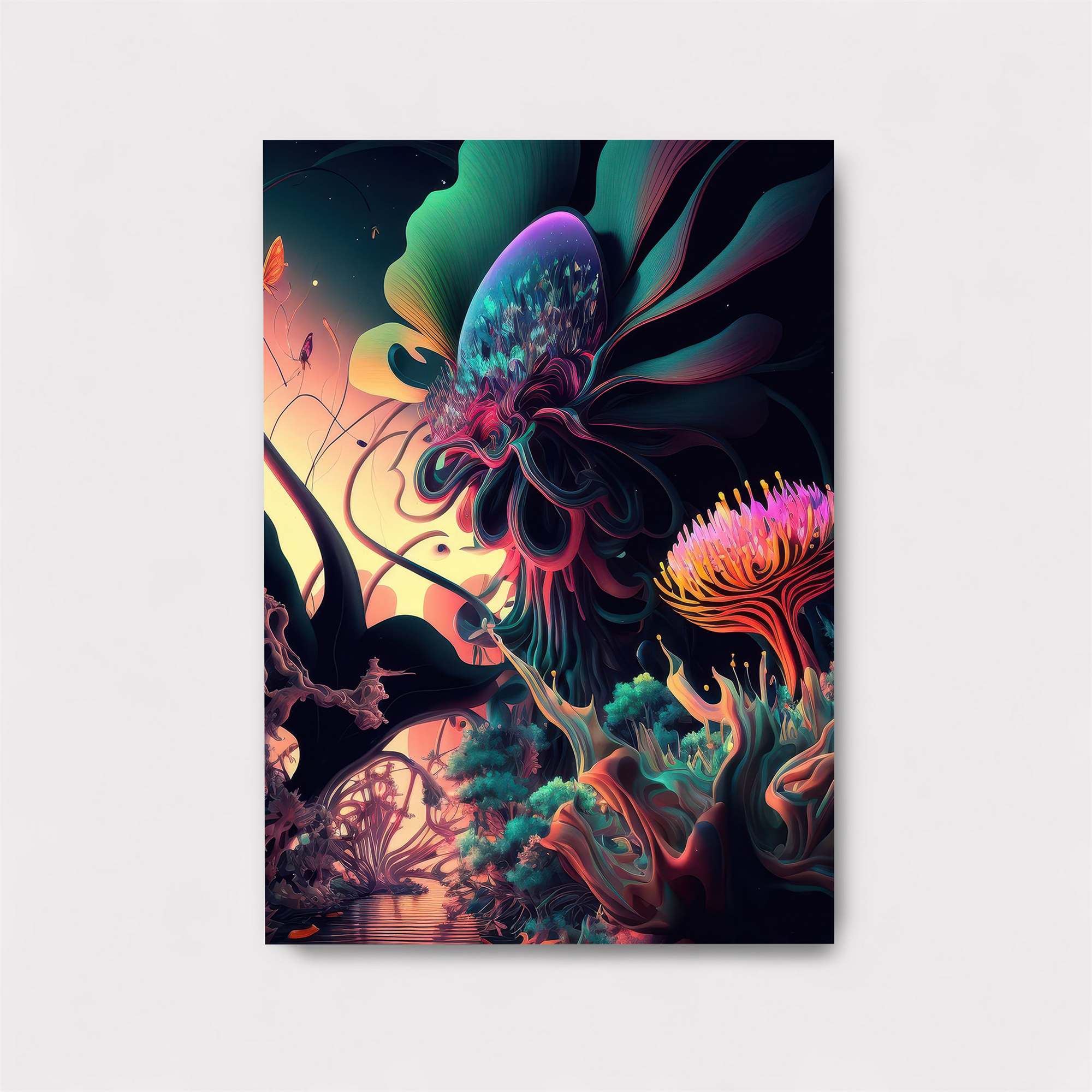 Alien Bloom Safe Wall Magnetic / M