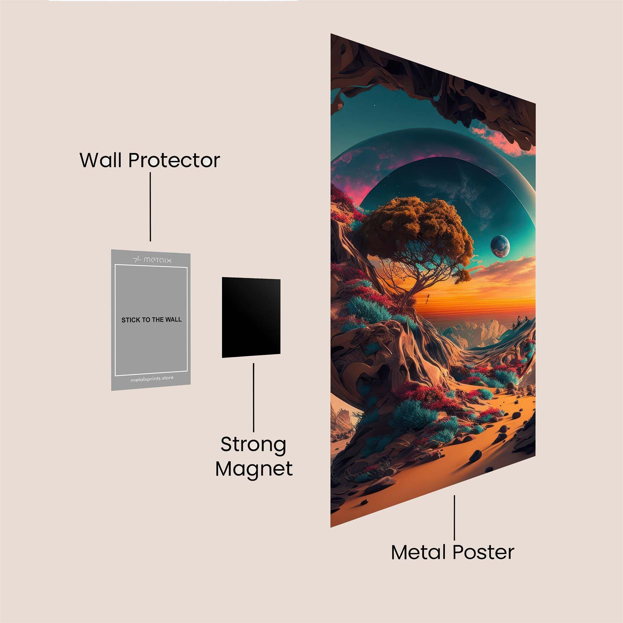DreamSphere Safe Wall Magnetic / M