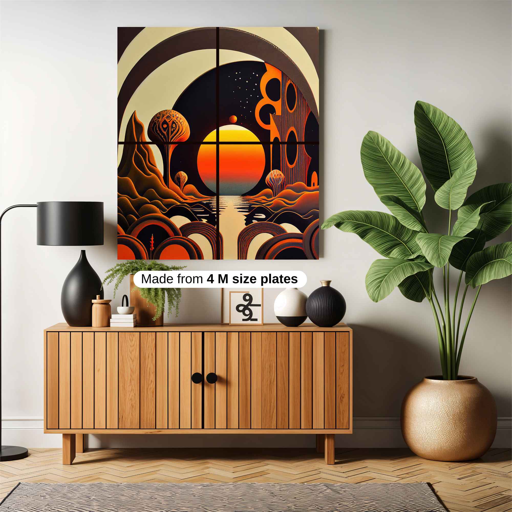 Cosmic Serenity Safe Wall Magnetic / M