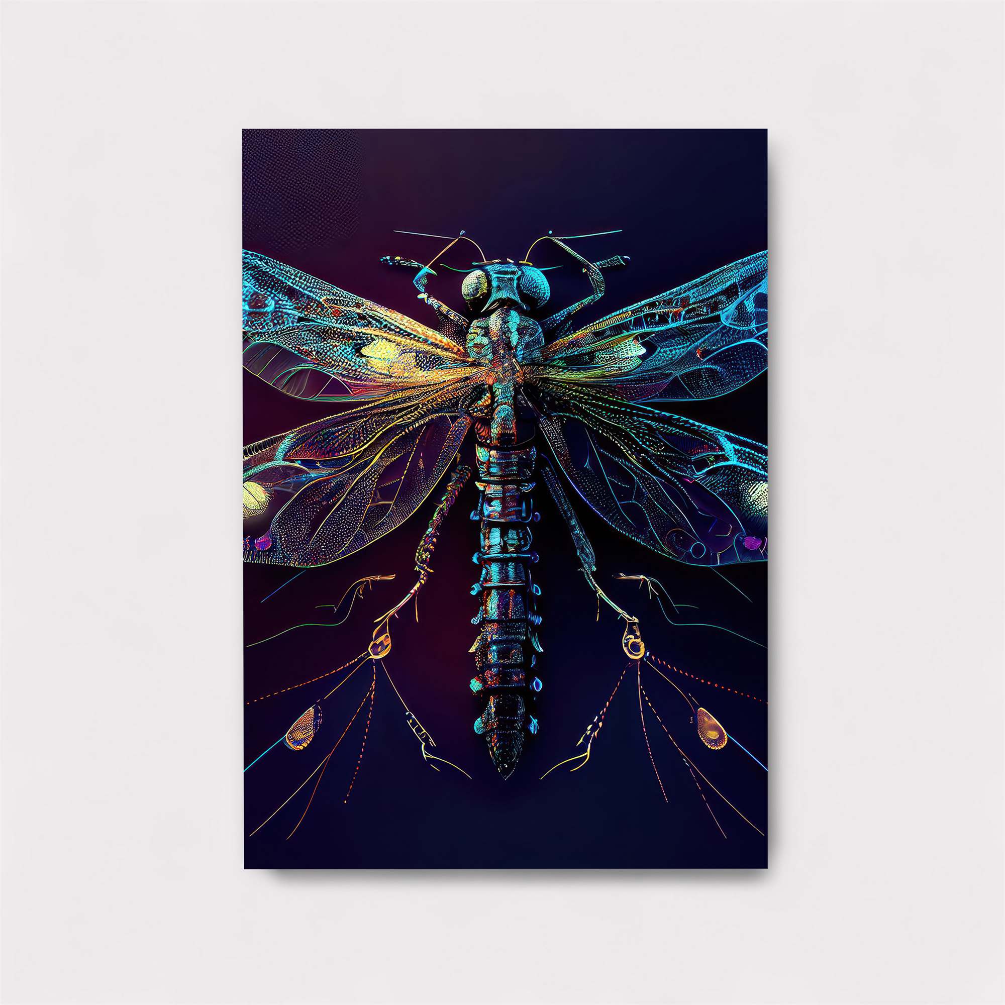 Dragonfly Dream Safe Wall Magnetic / M