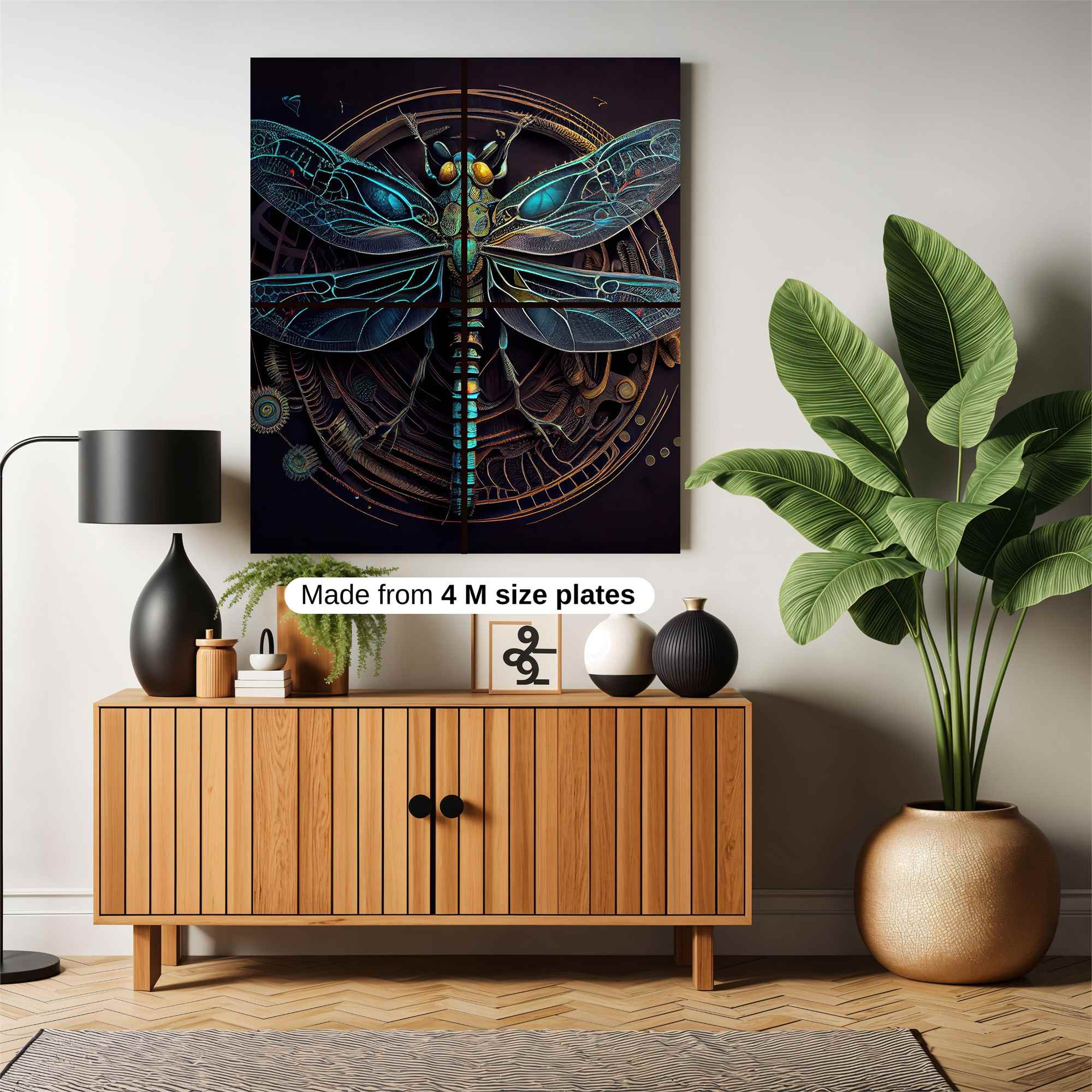 Dragonfly Enigma Safe Wall Magnetic / M