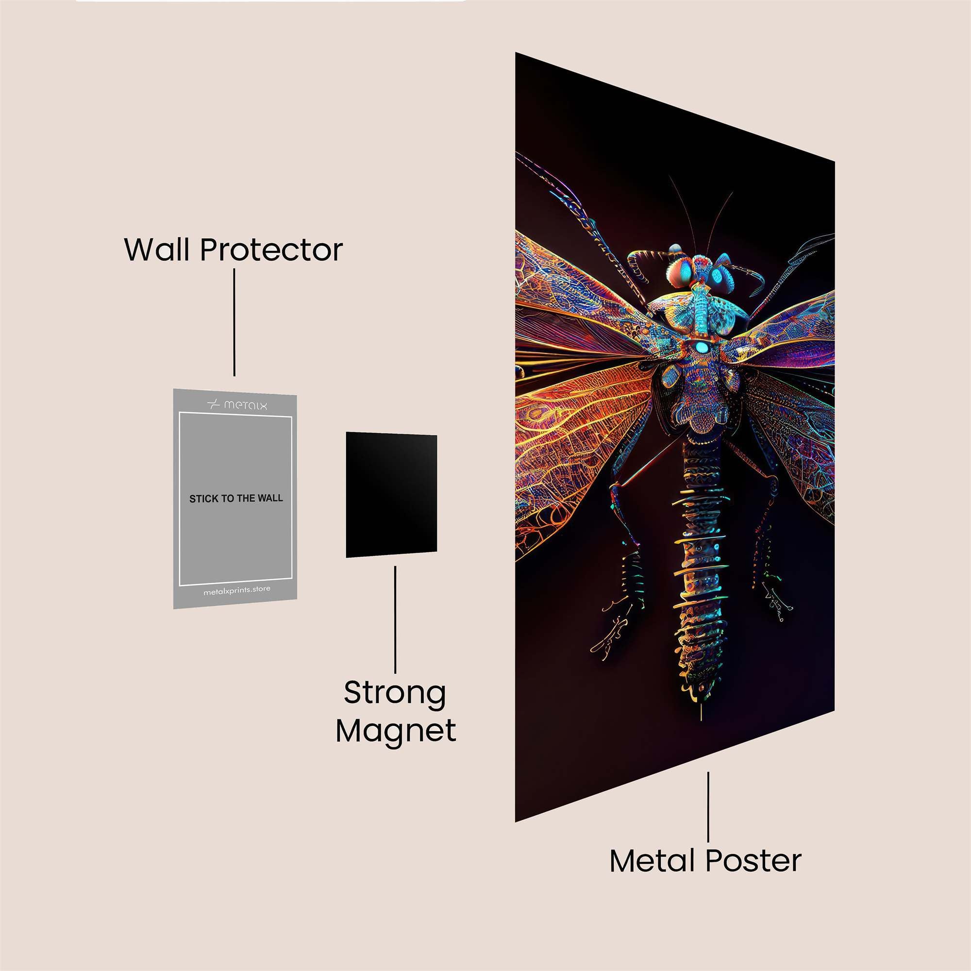 RoboCurious Safe Wall Magnetic / M