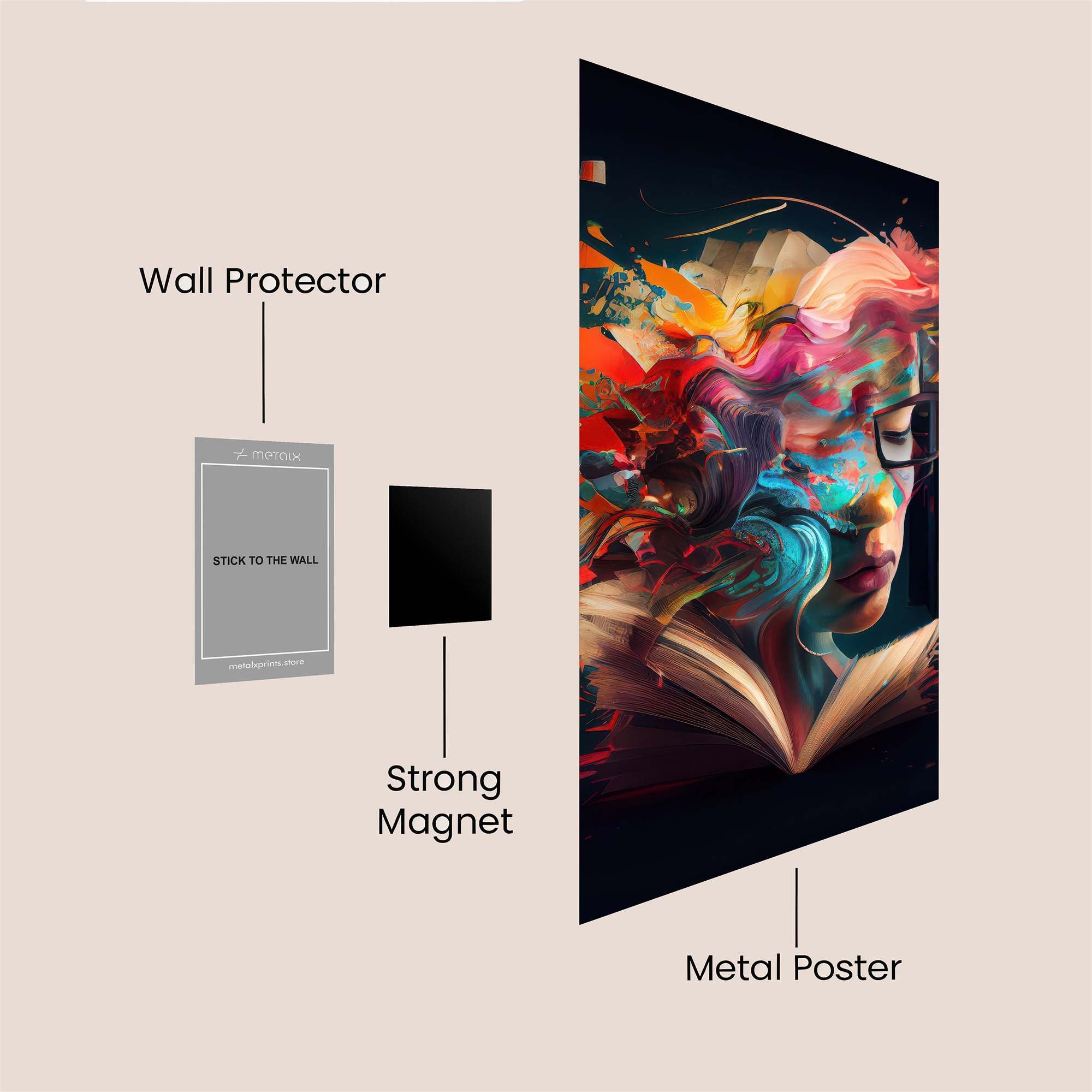 Researcher's Haven Safe Wall Magnetic / M