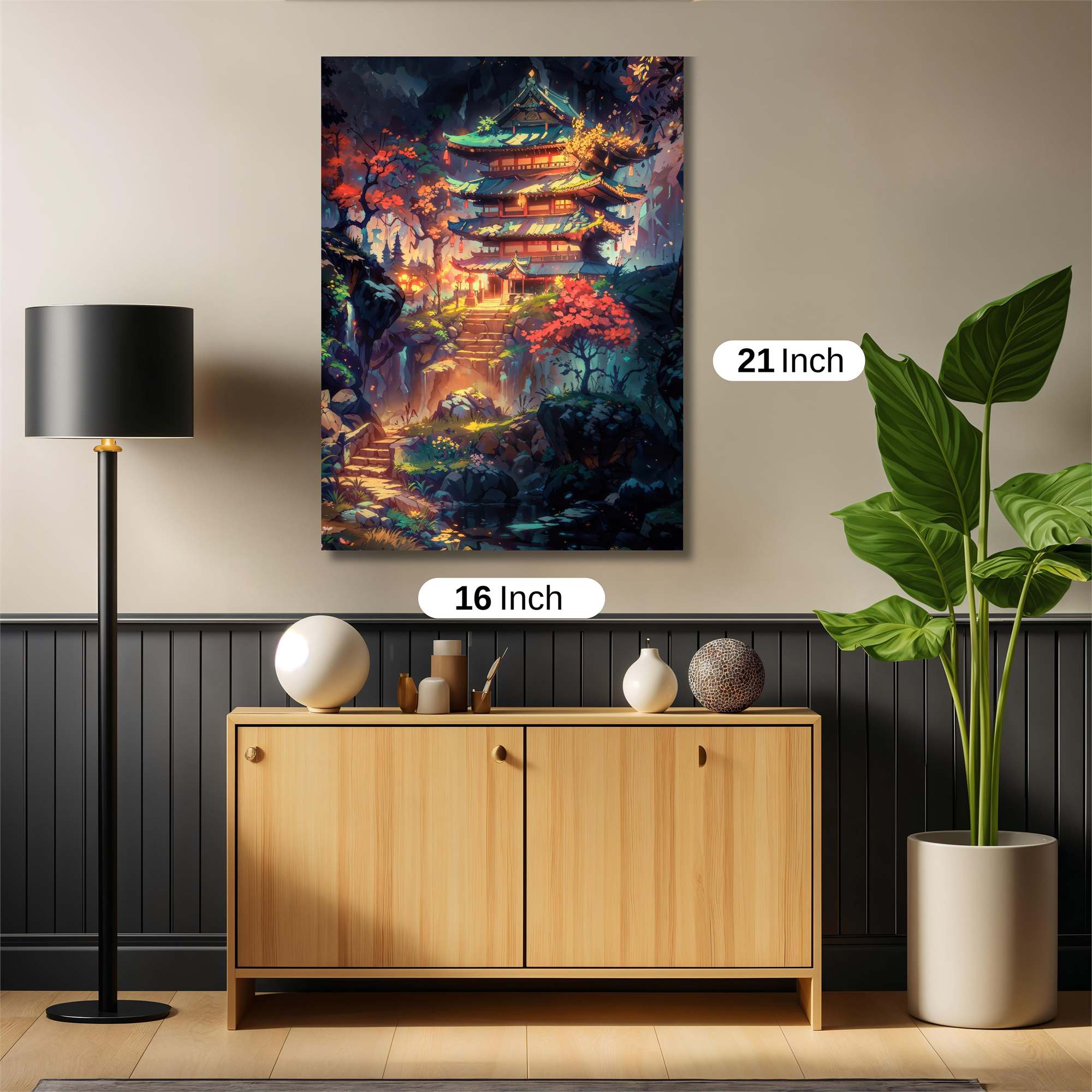 Pagoda Dream Safe Wall Magnetic / M