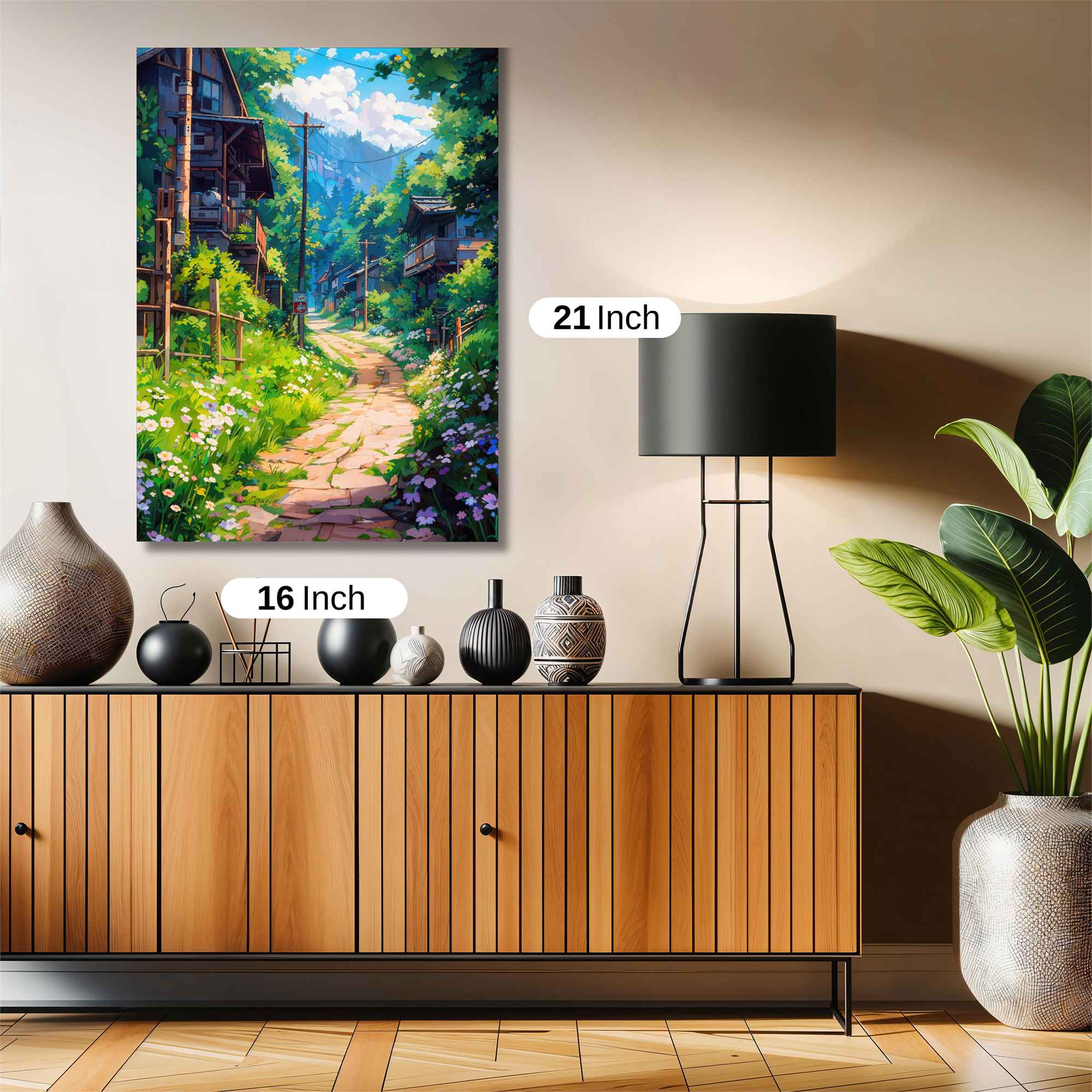 Mountain Serenity Safe Wall Magnetic / M