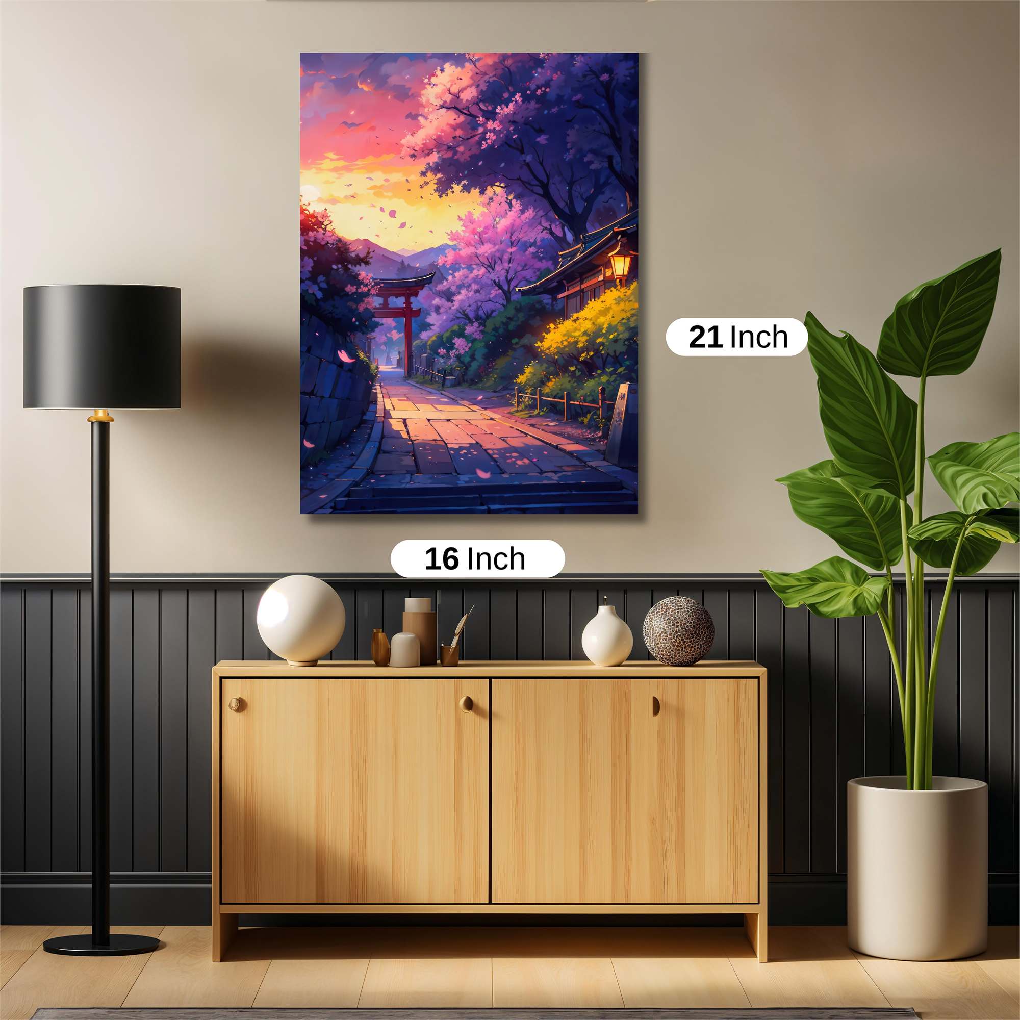 Sakura Serenity Safe Wall Magnetic / M