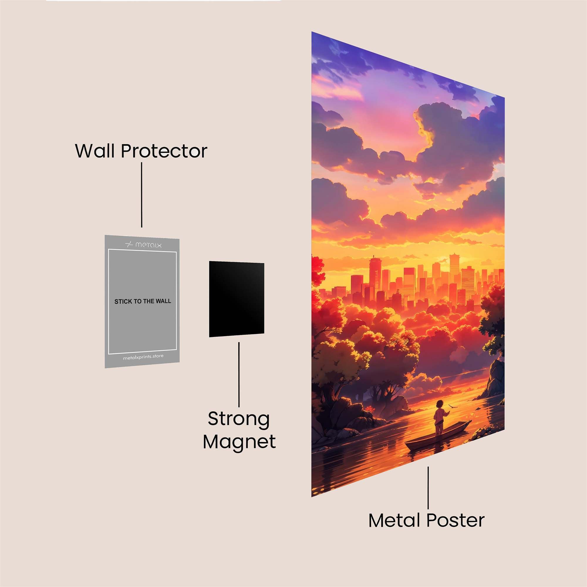 CityDream Safe Wall Magnetic / M
